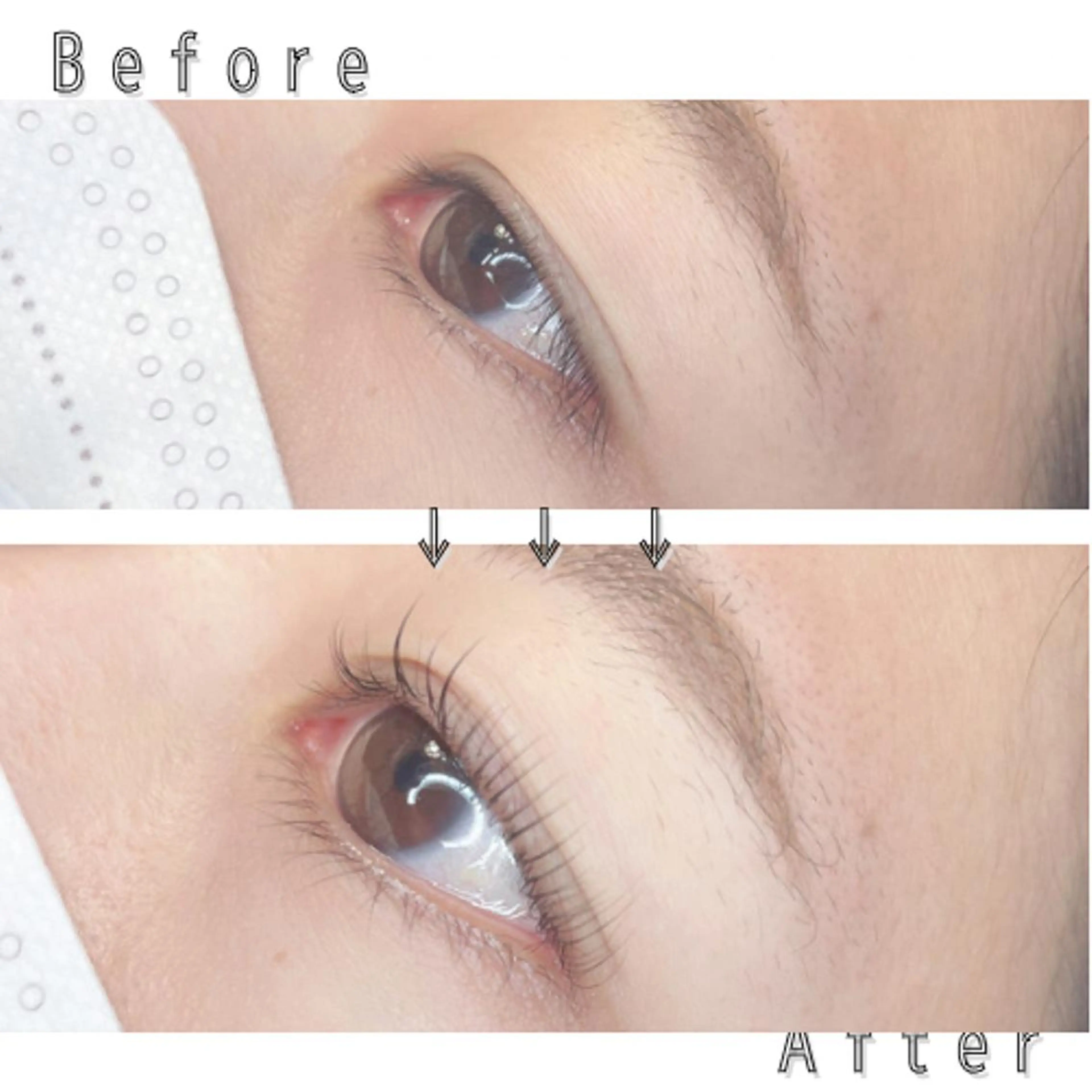 マツエク・マツパ パリジェンヌラッシュリフト まつげパーマ 一重×まつ毛パーマ Eyelist ハラ🤍のマツエク・マツパデザイン