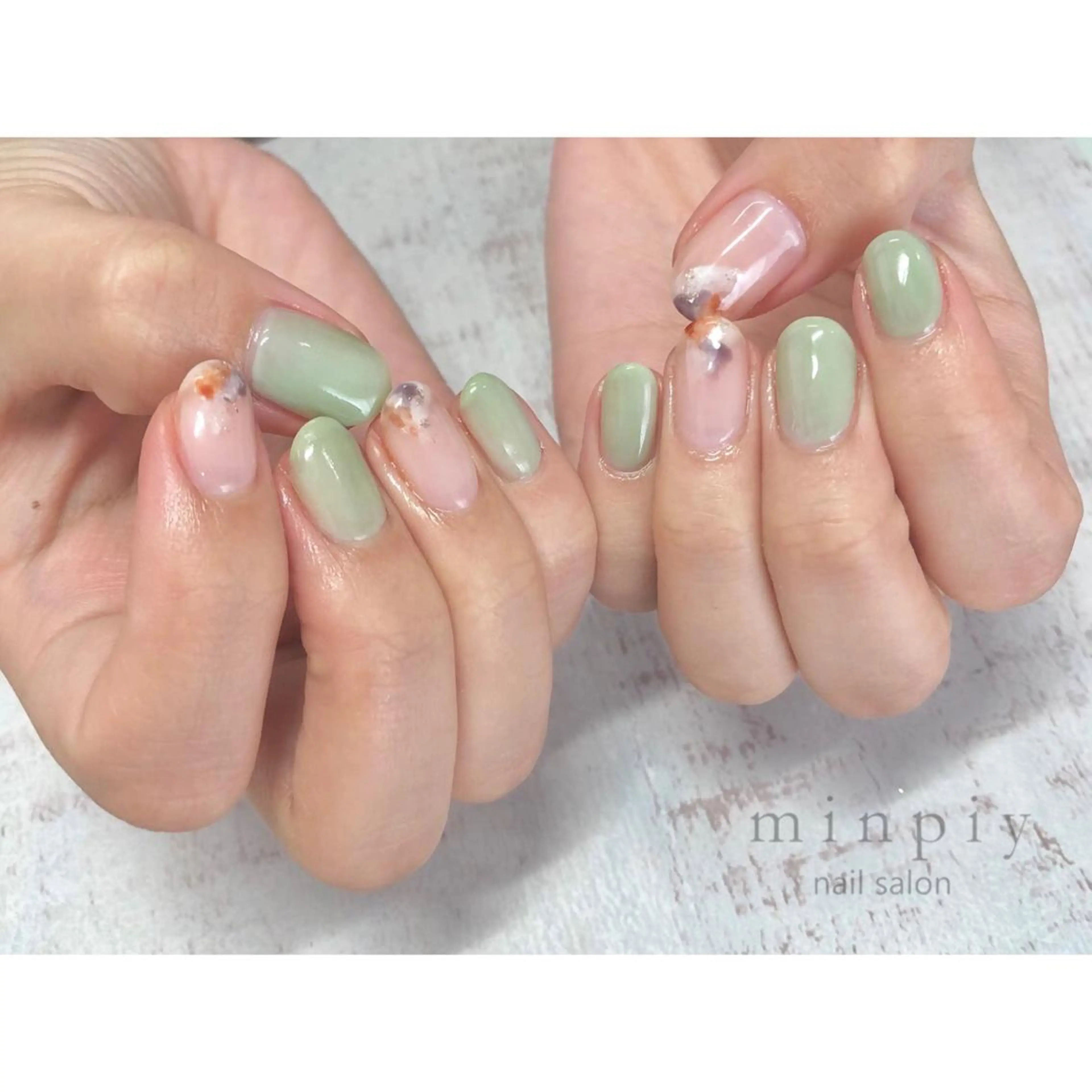 ネイル 𖡼 yumenoのネイルデザイン