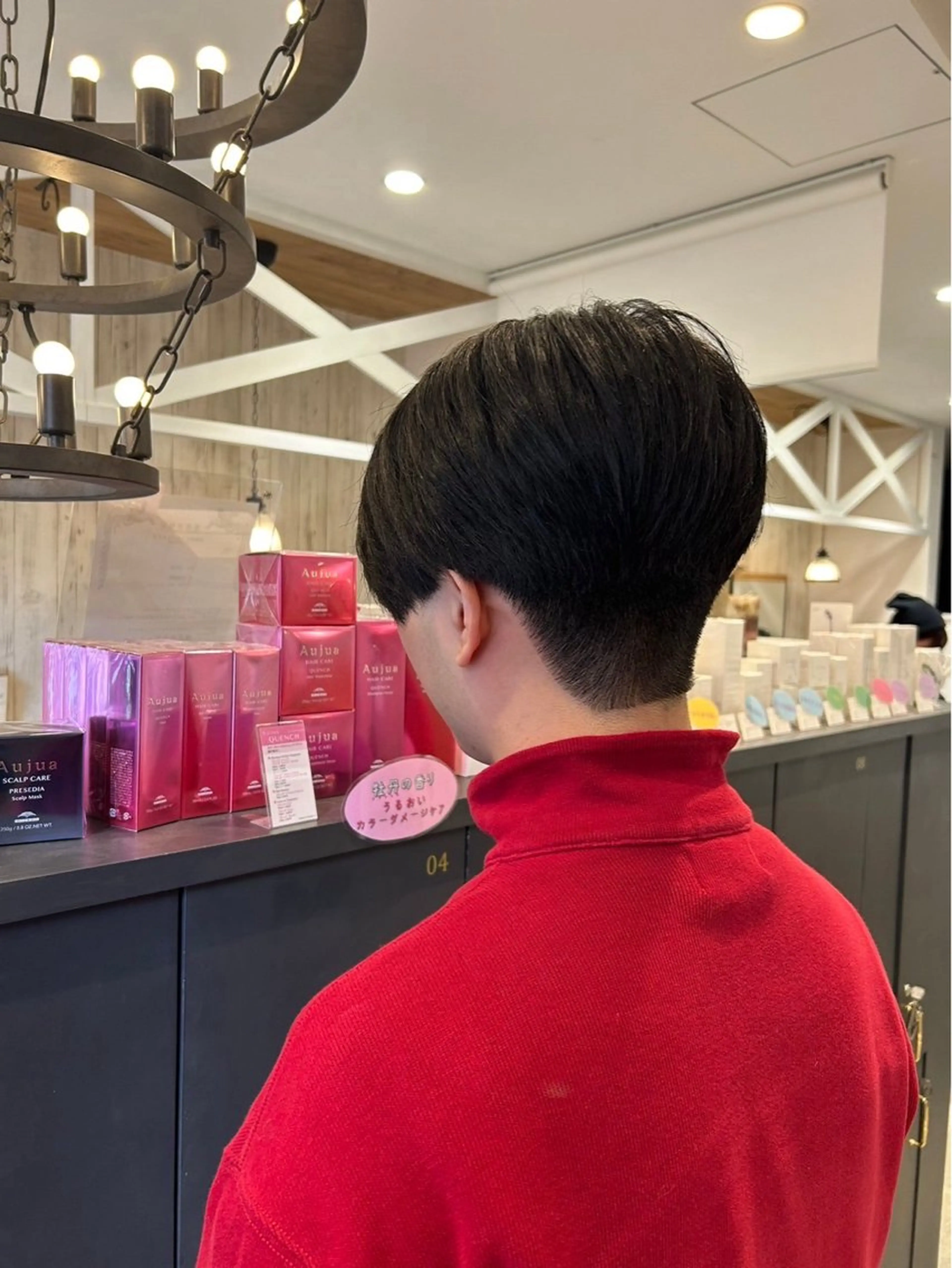 ショート メンズ マッシュ 柴田 枝利子のヘアスタイル