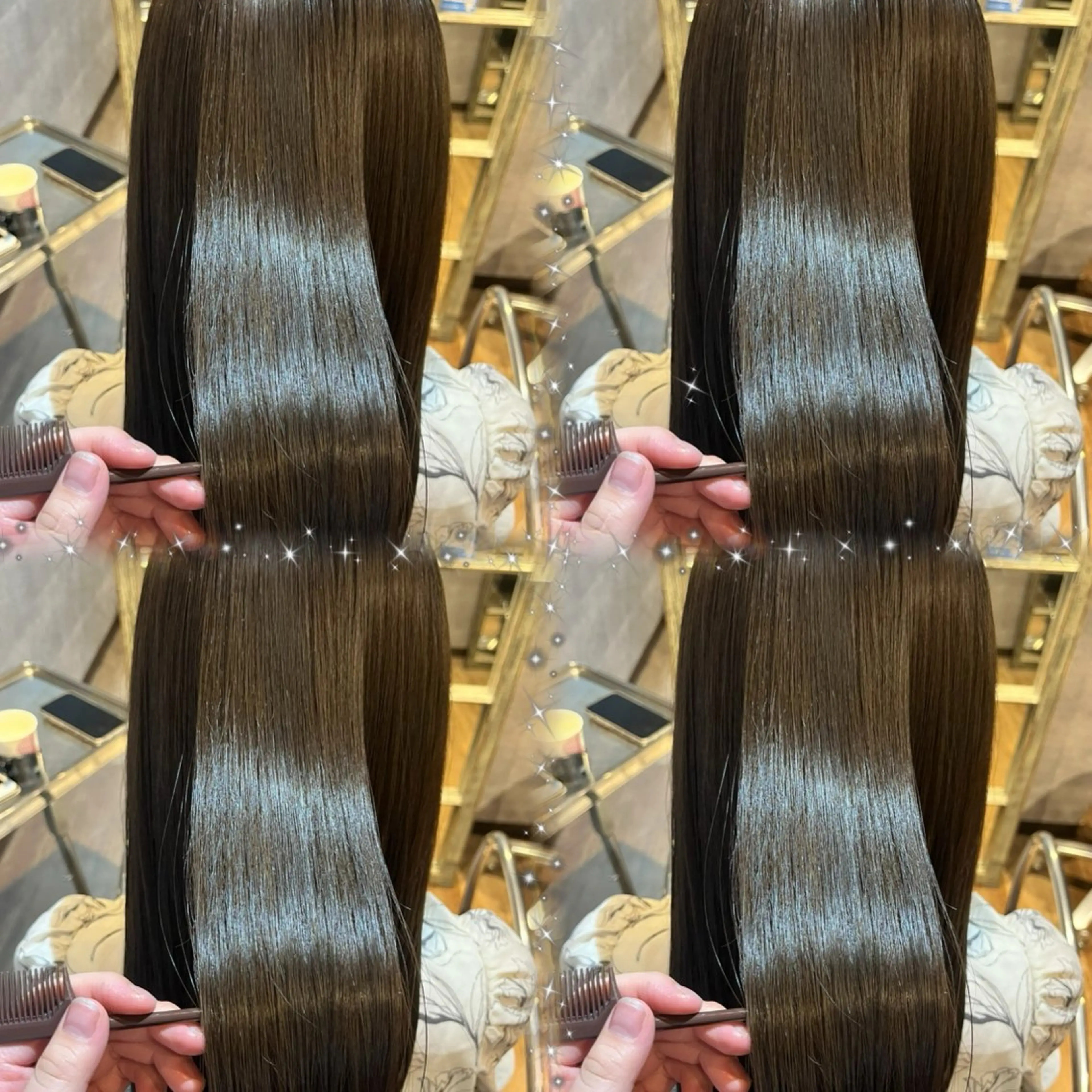 ロング カットモデル無料 🌙 松本のヘアスタイル