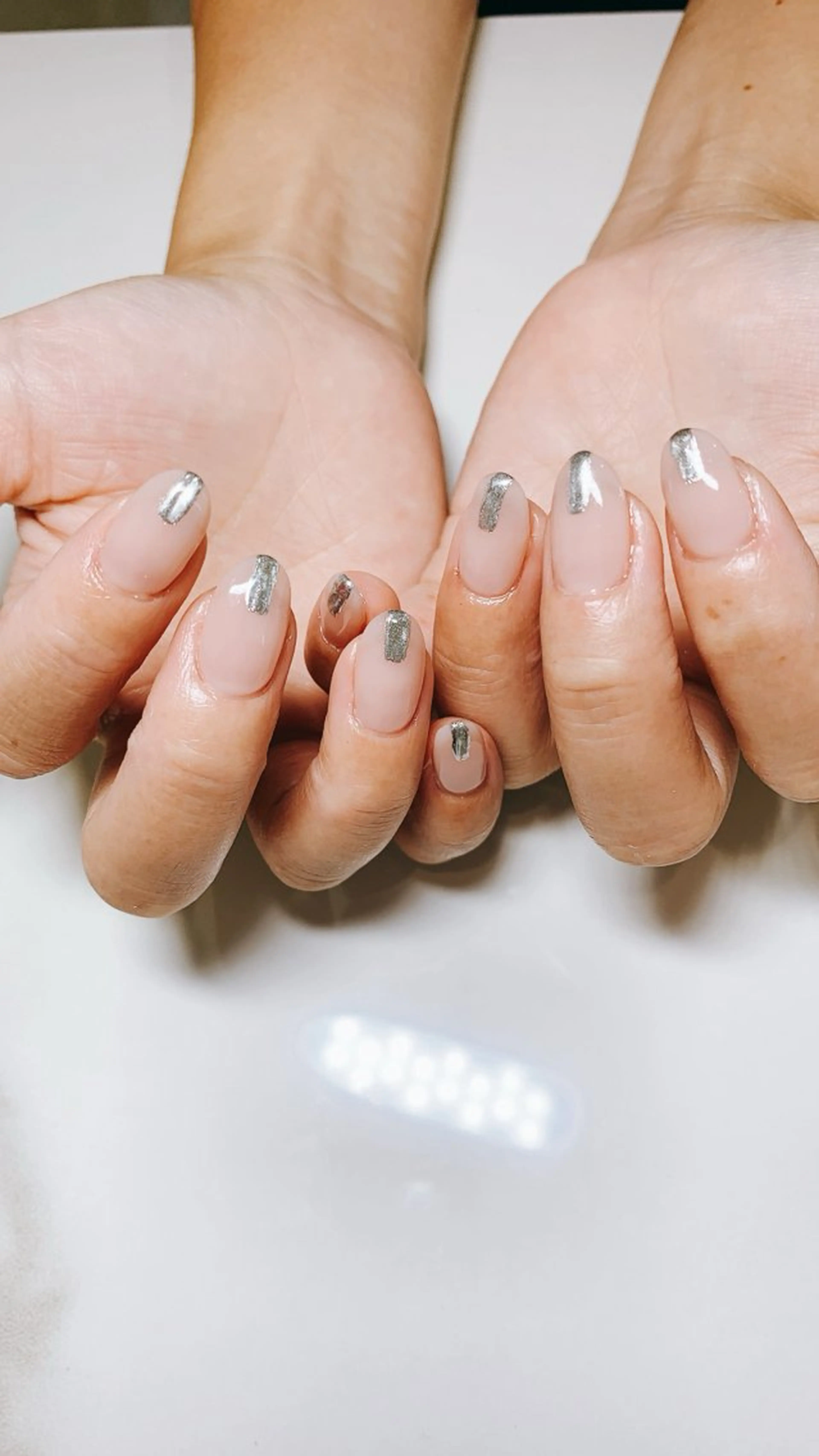 ネイル ミラーネイル Rect Shizukaのネイルデザイン