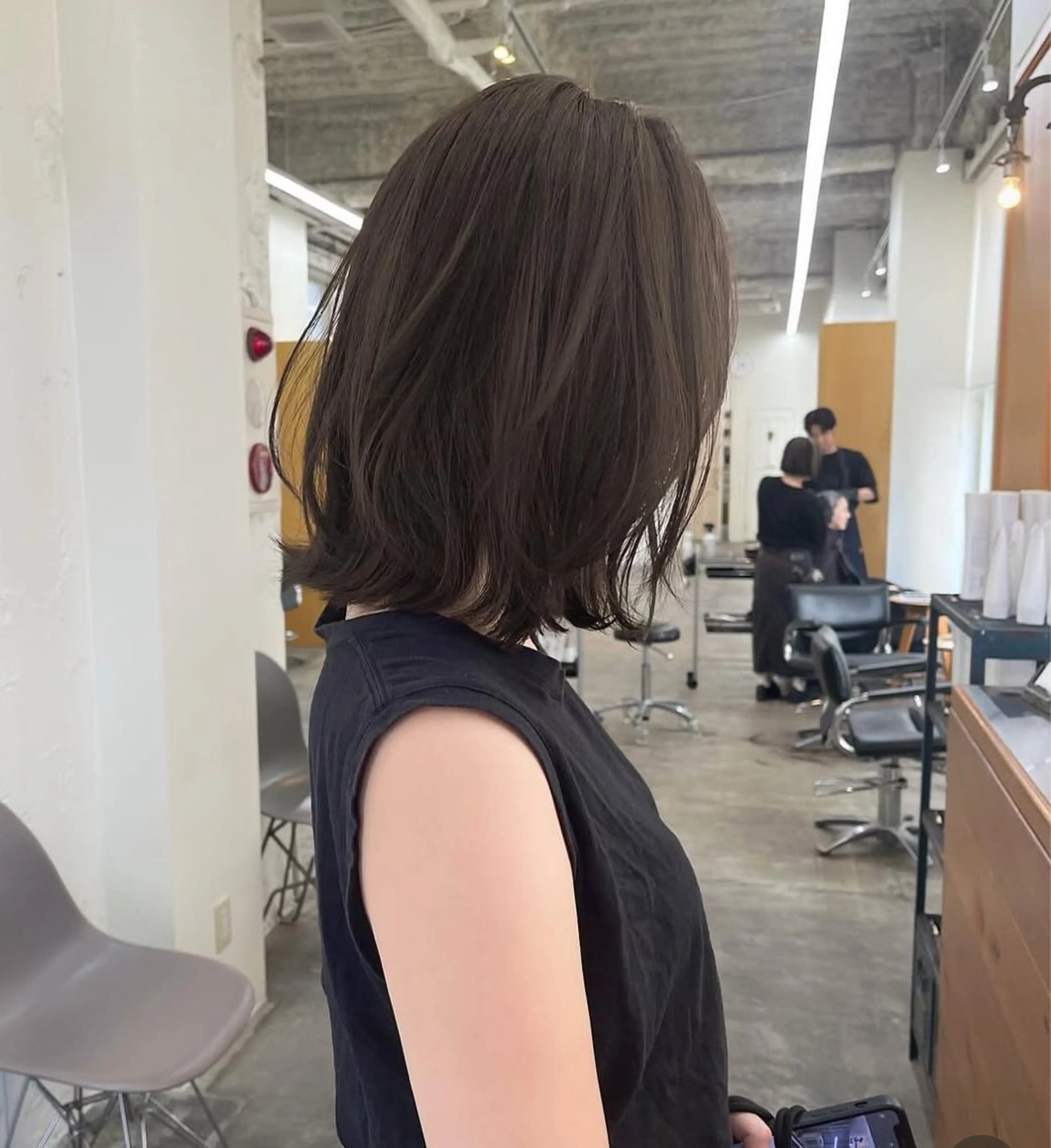 ミディアム カラー 透明感カラー🫧 CHIHIROのヘアスタイル