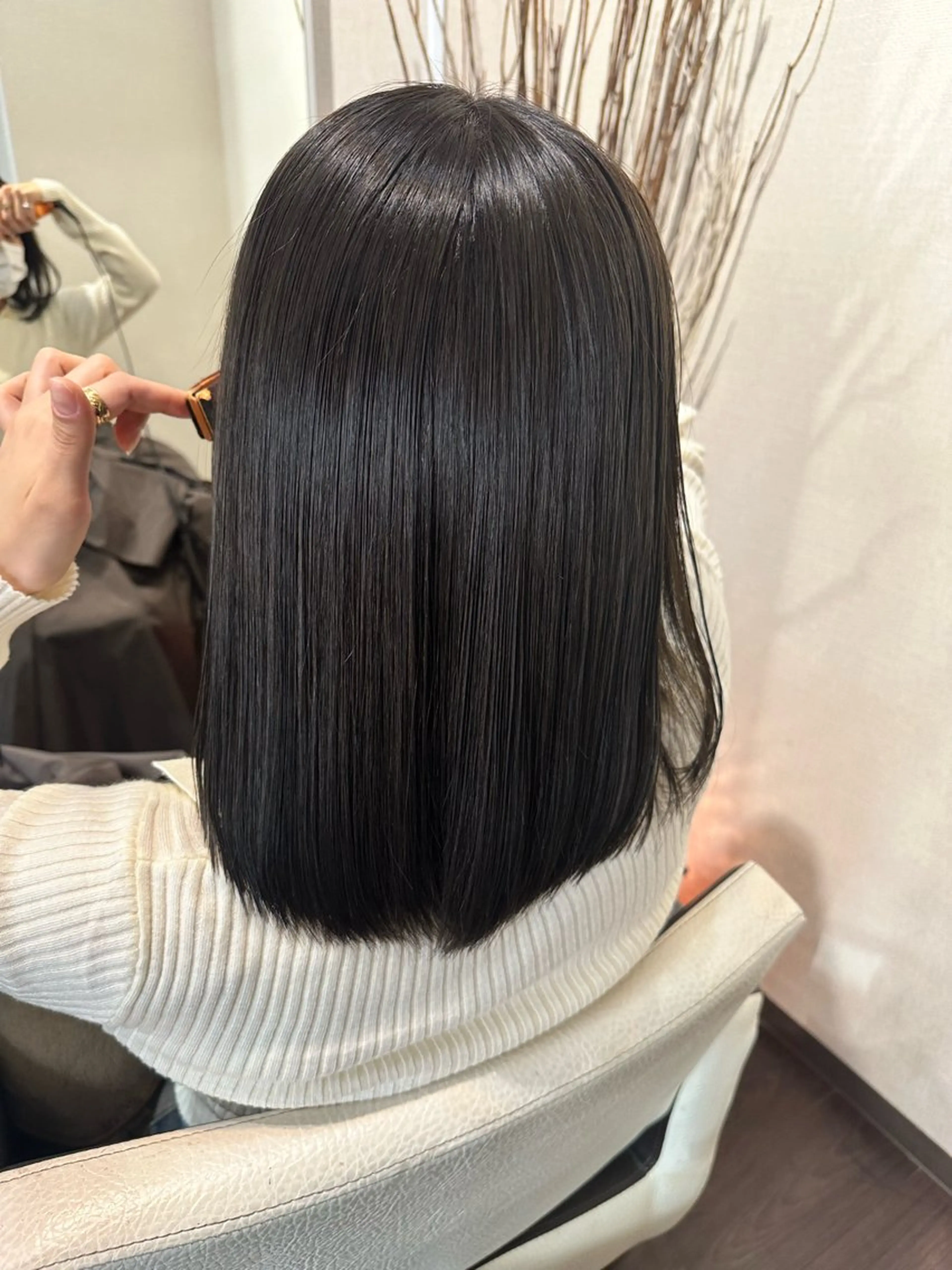 ロング カラー カット ヘアカラー トリートメント ヘッドスパ youres hair 東口店所属・🌸ULTOWA🌸 髪質改善/縮毛/店長のヘアスタイル