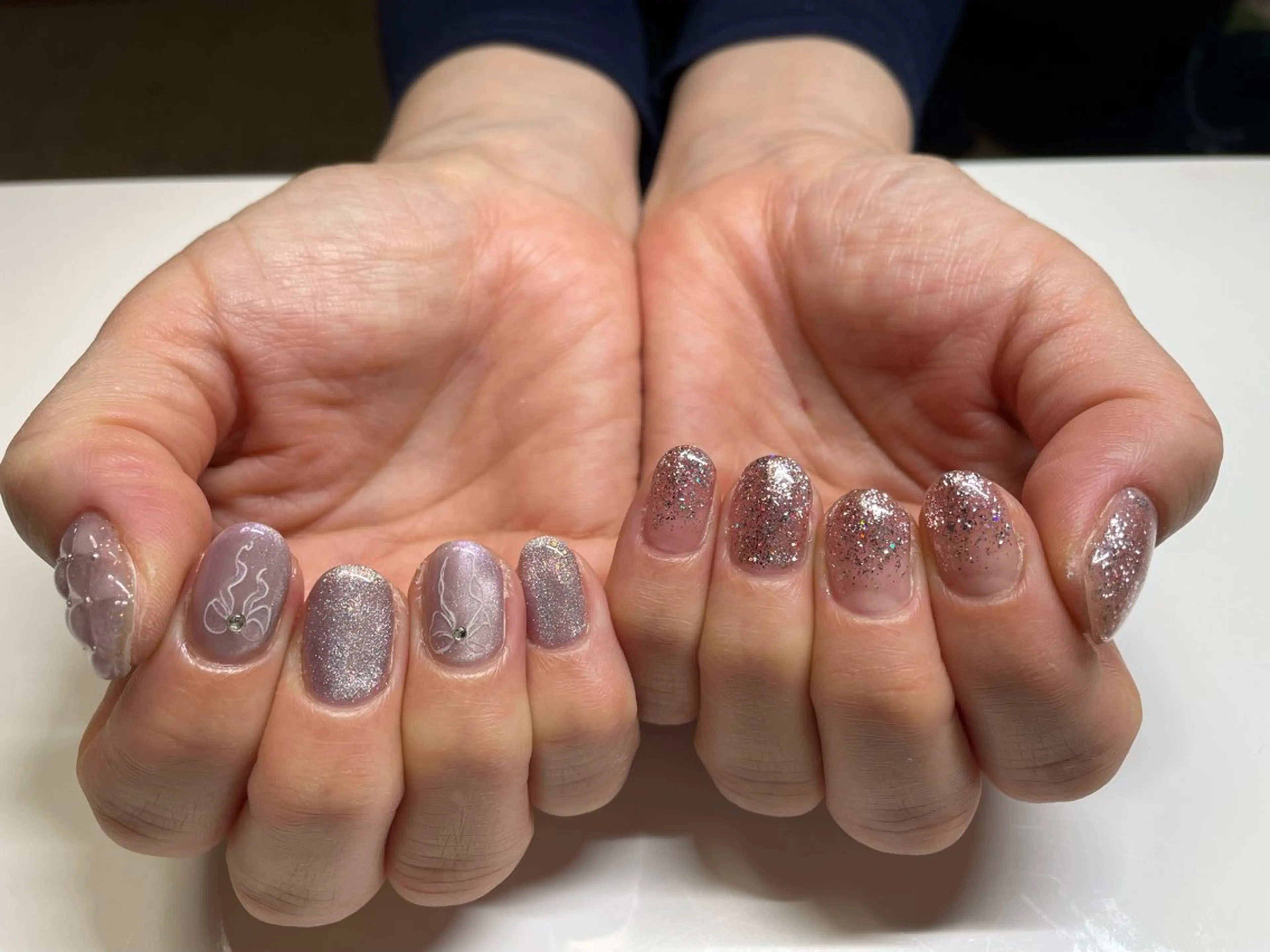 ネイル マグネットネイル ハンドネイル ネイルサロン Purimaのネイルデザイン