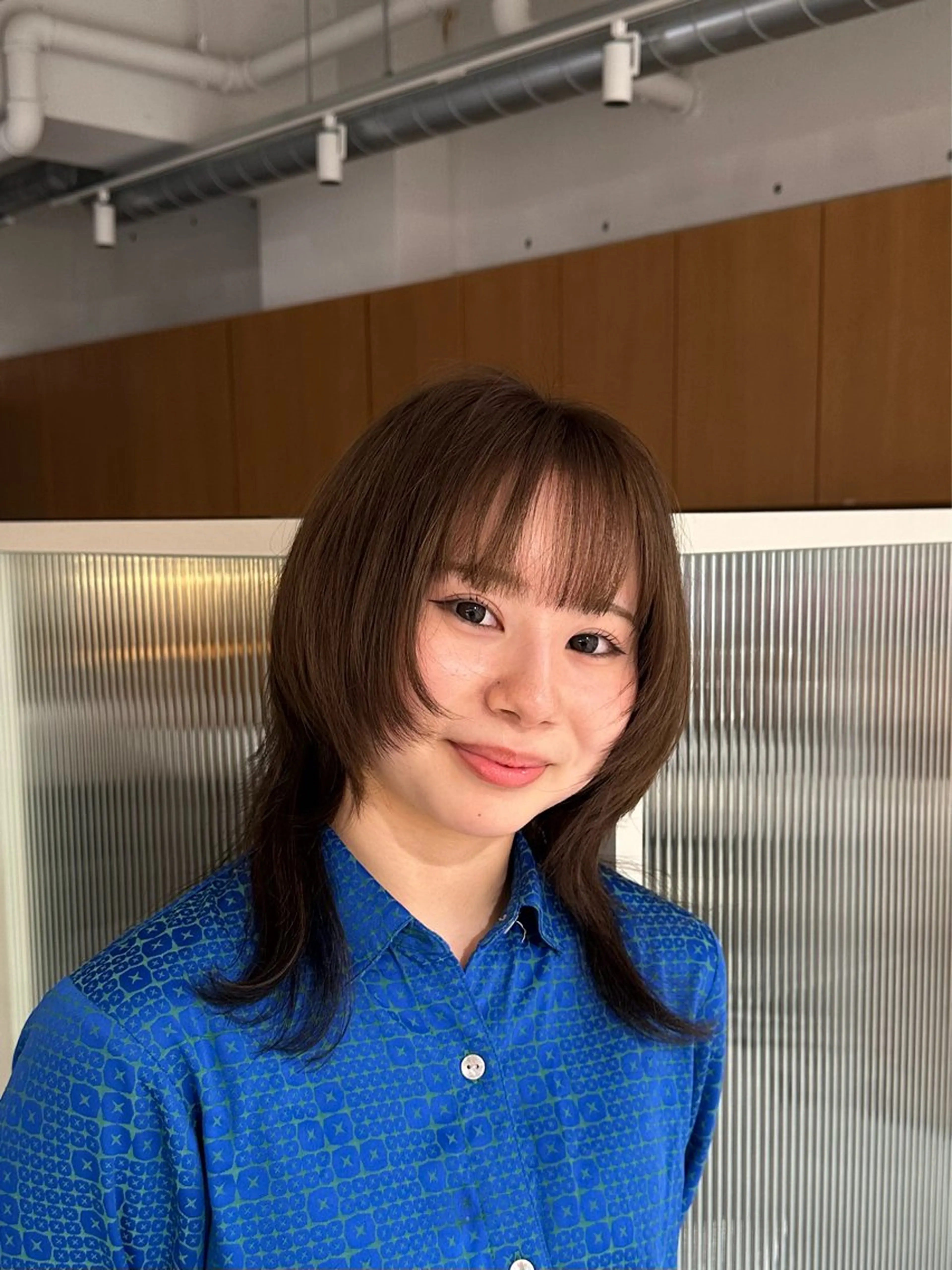 【透明感カラー🍭】トレンドを取り入れた✨ダメージレスカラー‼️＋Aujuaトリートメント⭐️の写真