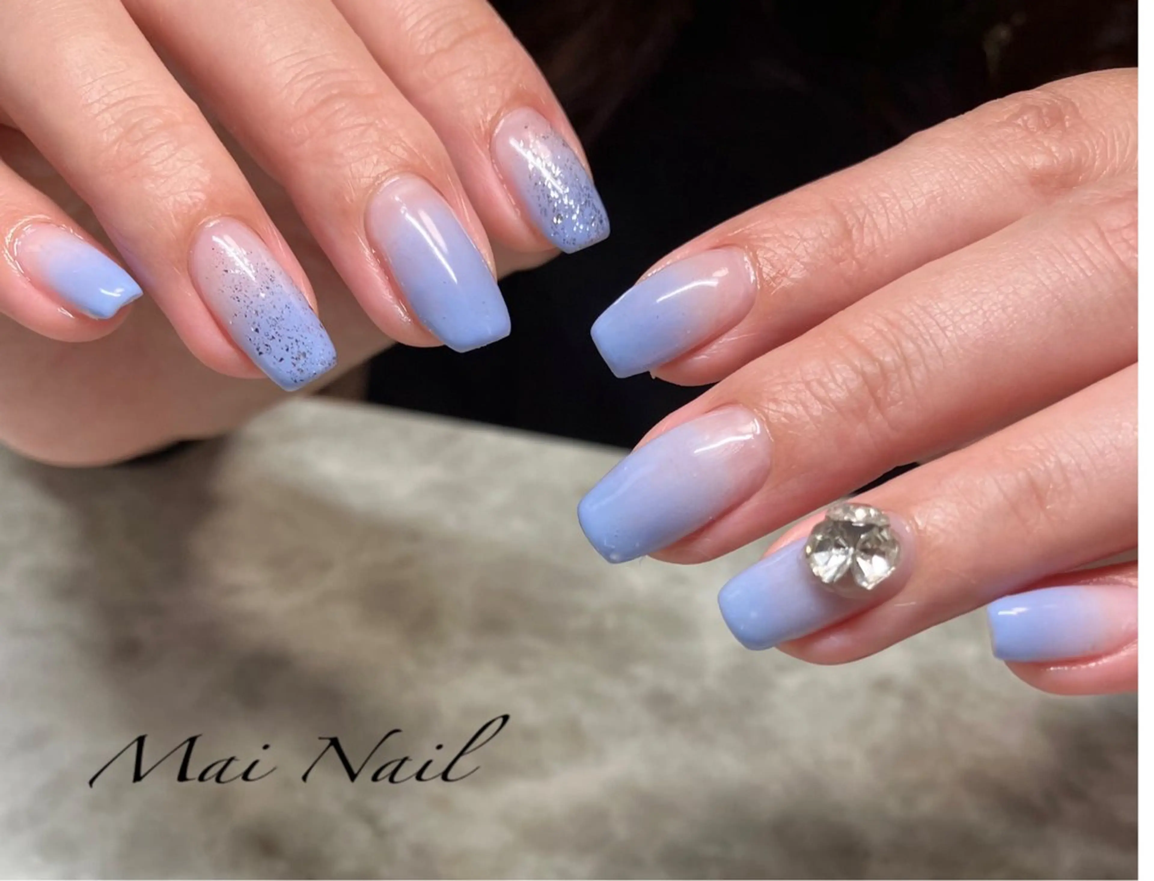 ネイル ストーンネイル ハンドネイル Mai Nail 本田舞のネイルデザイン