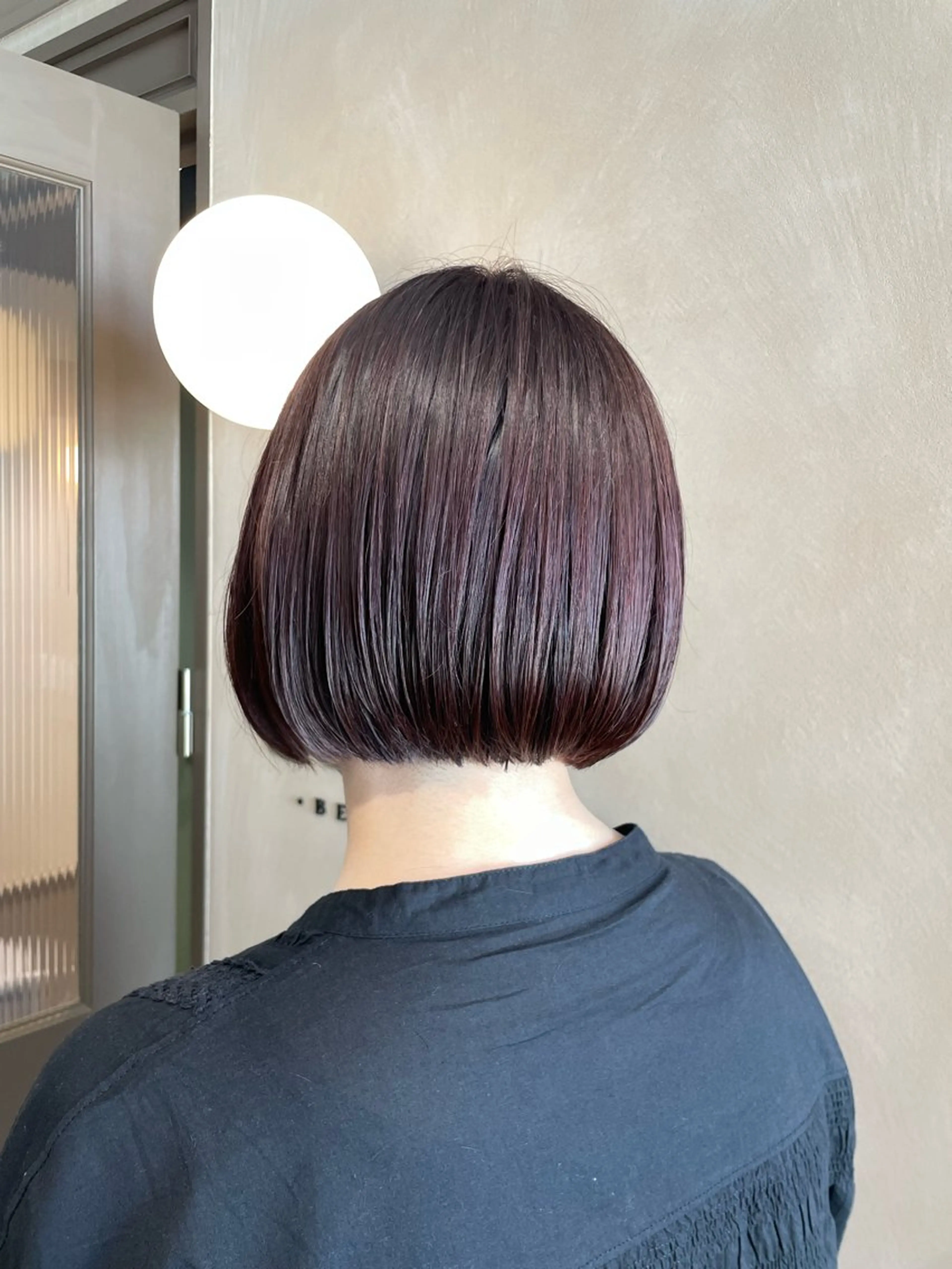 ショート カット ヘアカラー トリートメント The Apartment of solon所属・黒坂唯奈 ［ ボブ/ショート］のヘアスタイル