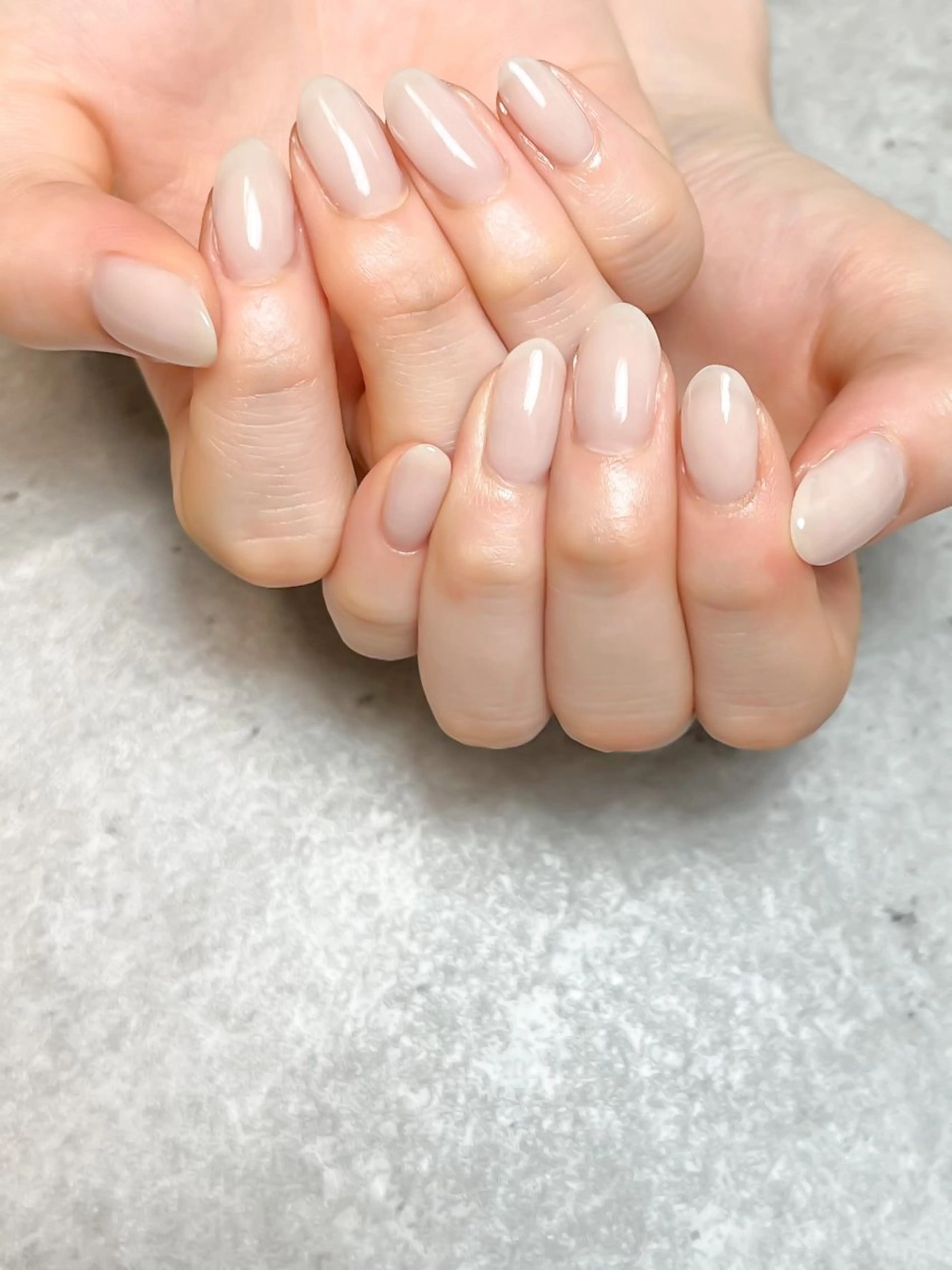 ネイル ワンカラーネイル ハンドネイル private acottoのネイルデザイン