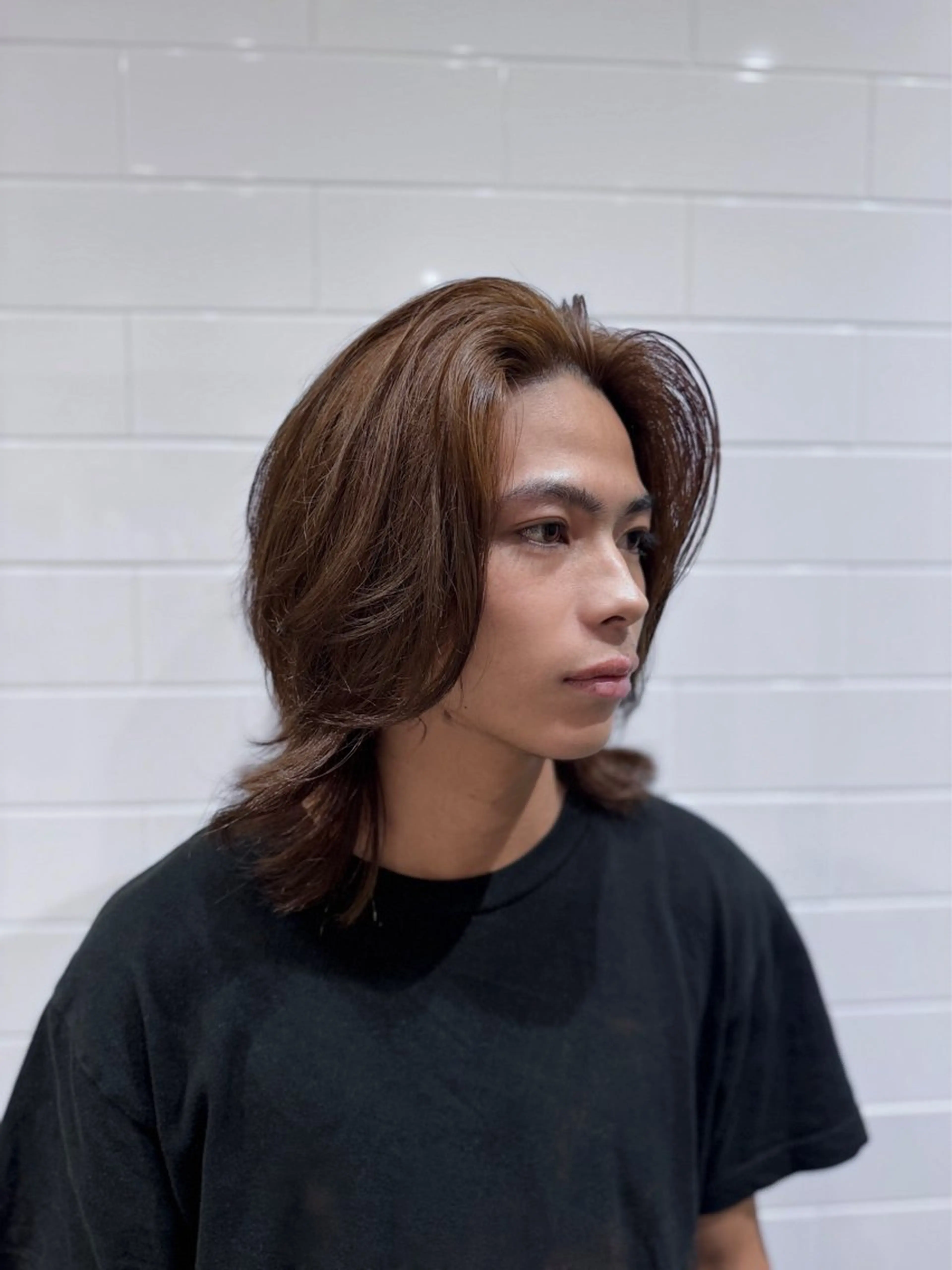 カラー メンズ ヘアカラー Lee 天王寺 Bianのヘアスタイル