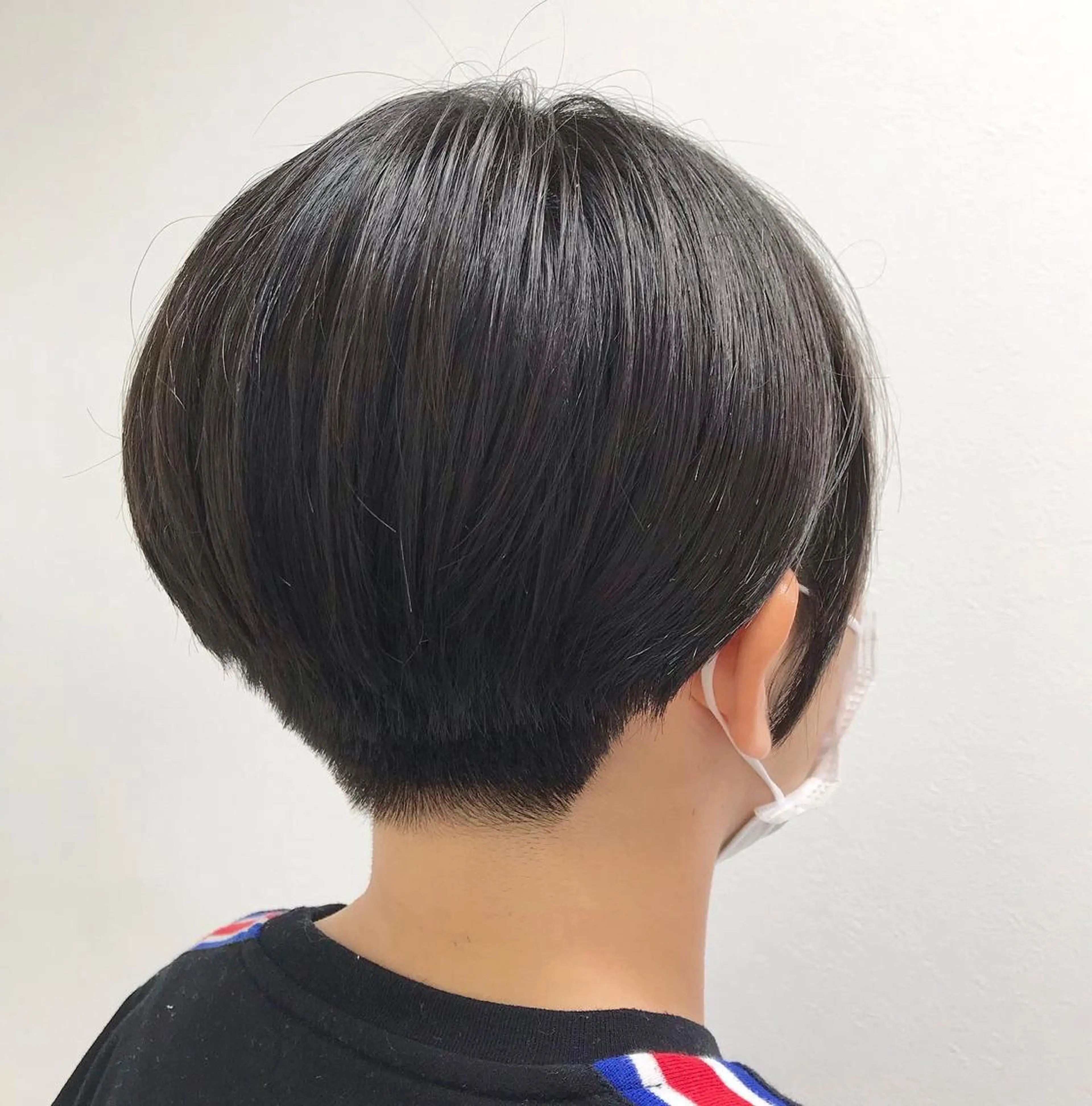 ショート 刈り上げ 福島成美/髪質改善 縮毛矯正/カラーのヘアスタイル
