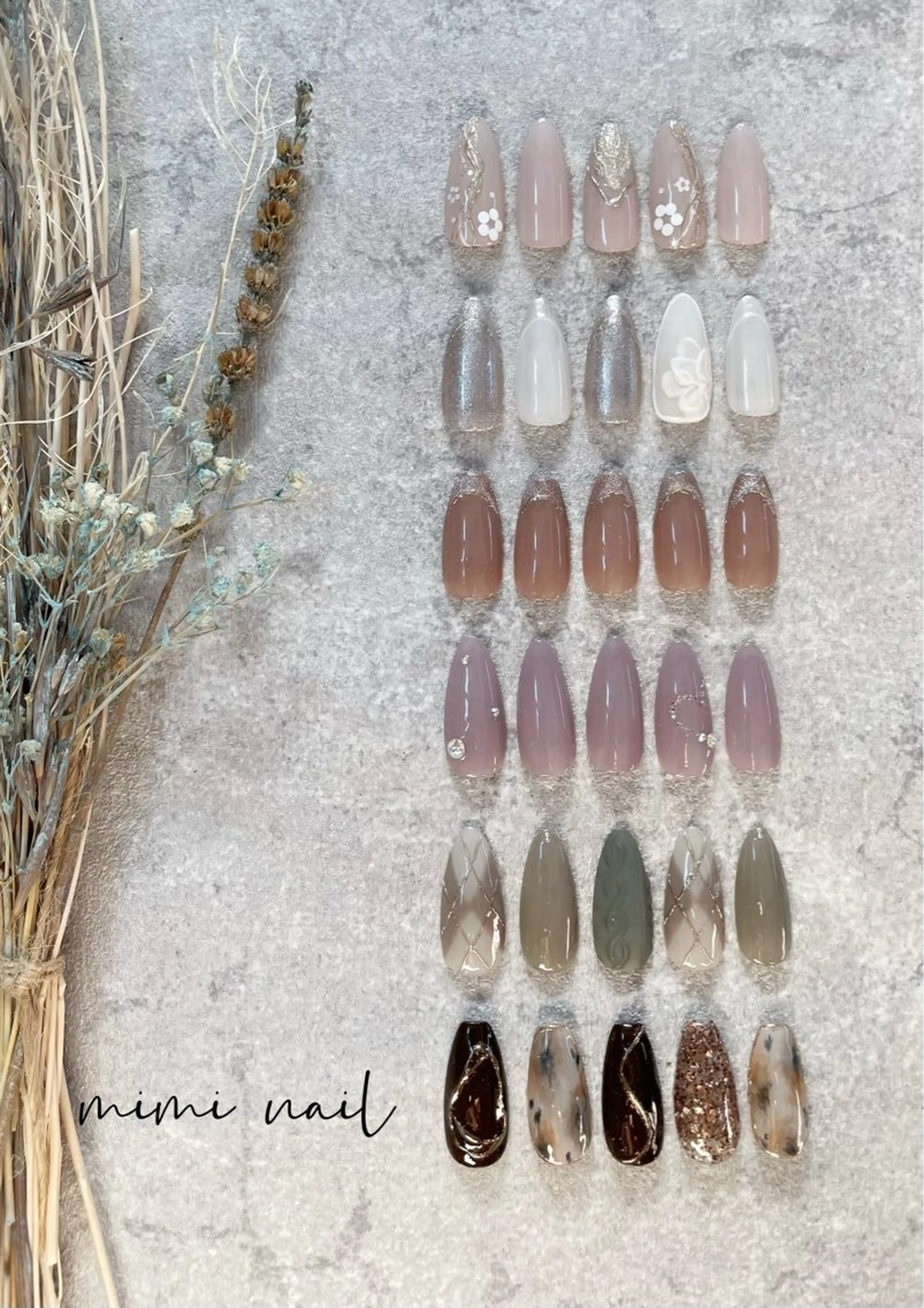 ネイル ハンドネイル mimi nailのネイルデザイン