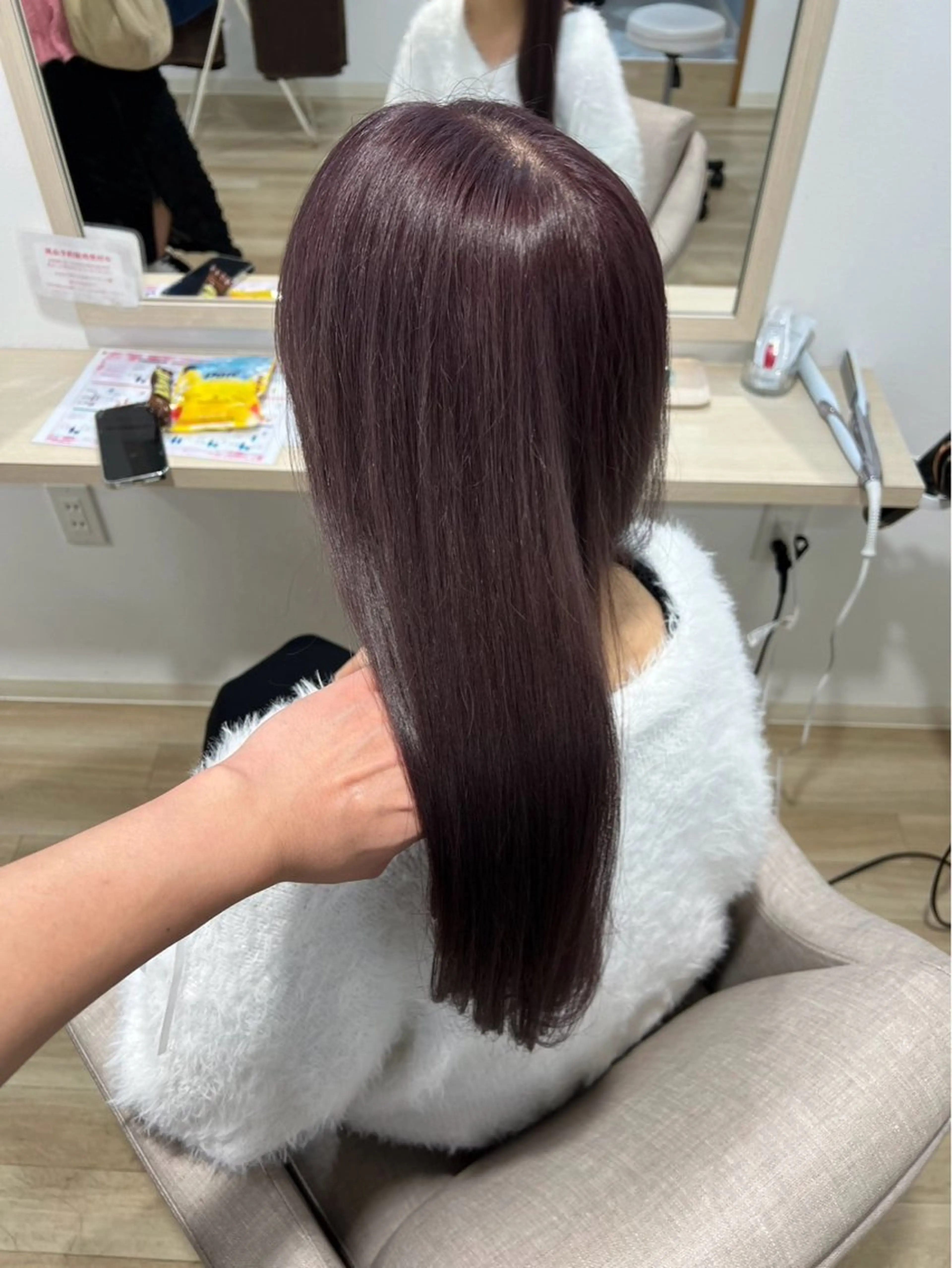 ロング scena(シーナ)所属・『大西　陸』 透明感color🔆のヘアスタイル