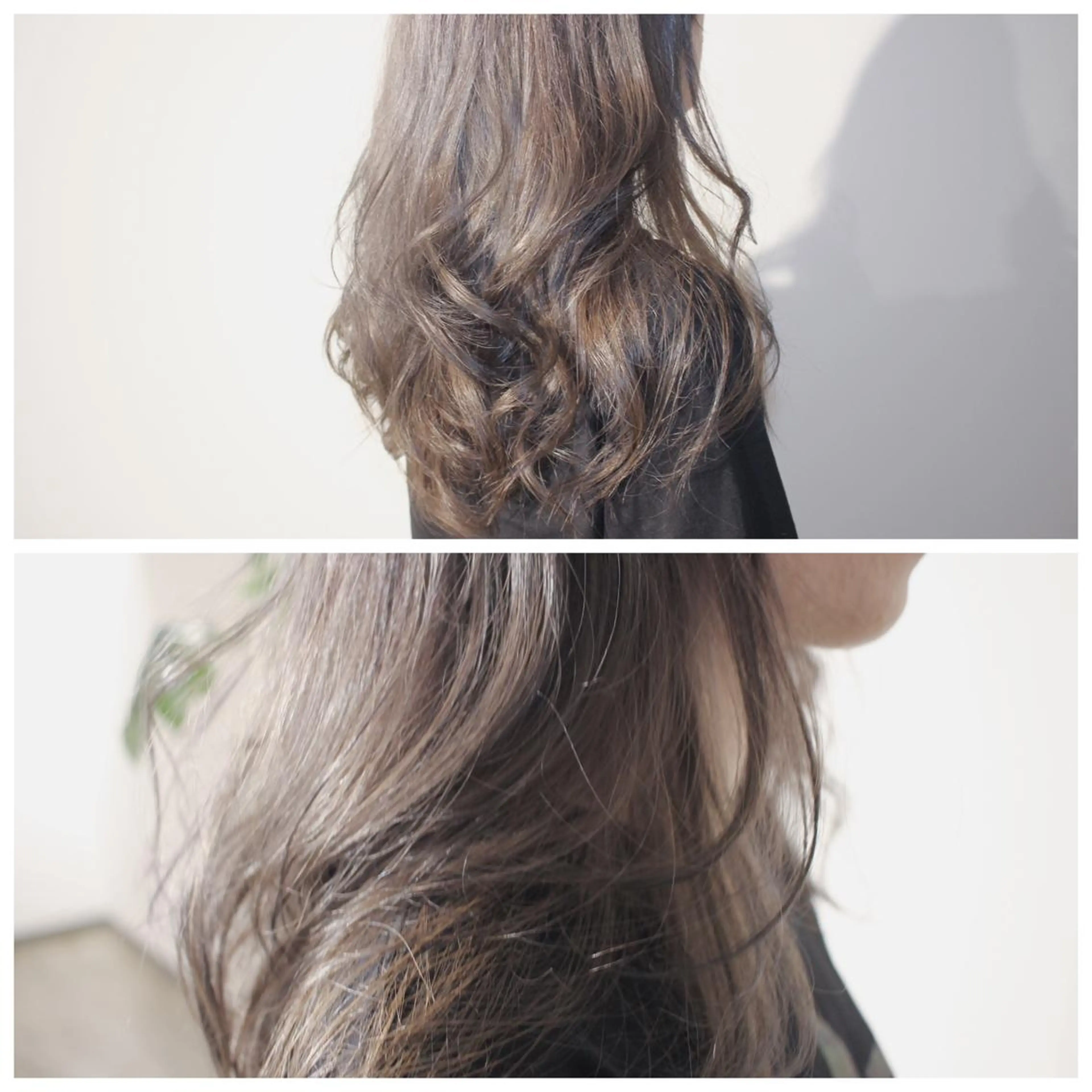 セミロング カラー ブリーチ 透明感カラー ダブルカラー グレージュ カット ヘアカラー トリートメント BOB🌟ハイトーン /ブリーチ/TAKUのヘアスタイル