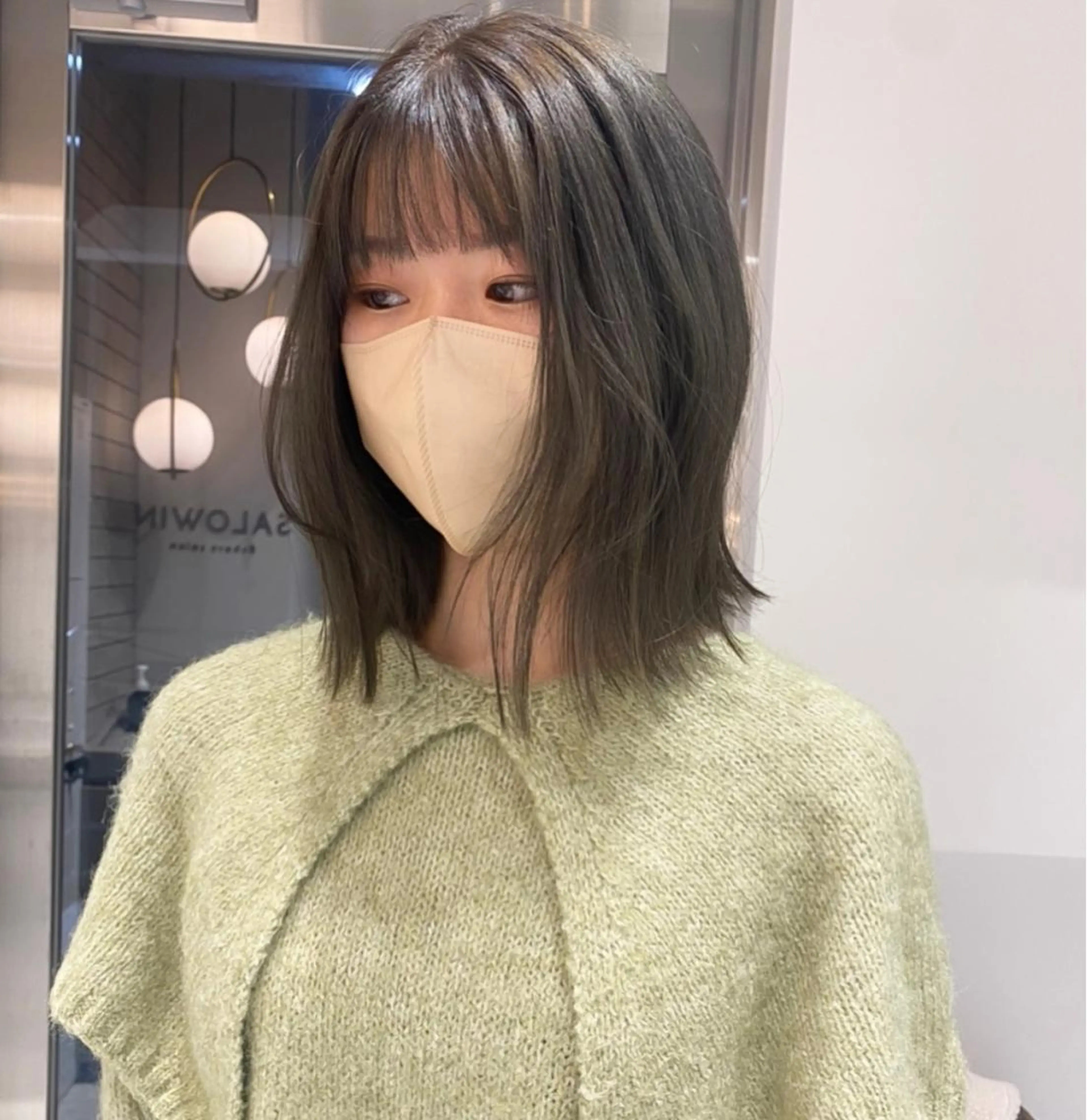 ミディアム ヘアカラー トリートメント SALOWIN下北No.R店所属・୨୧柔らかいカラー nozomi ୨୧のヘアスタイル