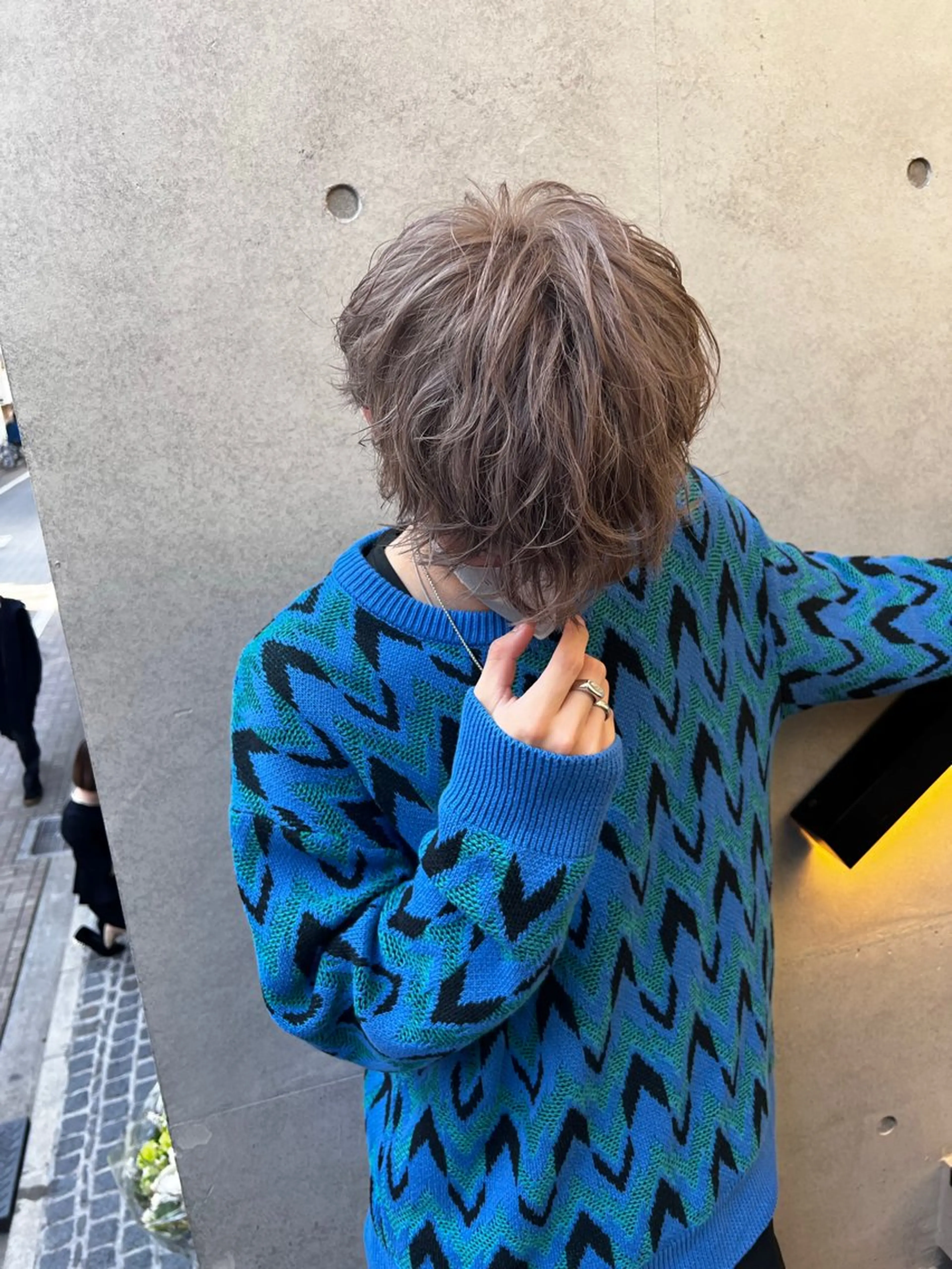 カラー メンズ ヘアカラー トリートメント お洒落メンズ カット/KAMEのヘアスタイル