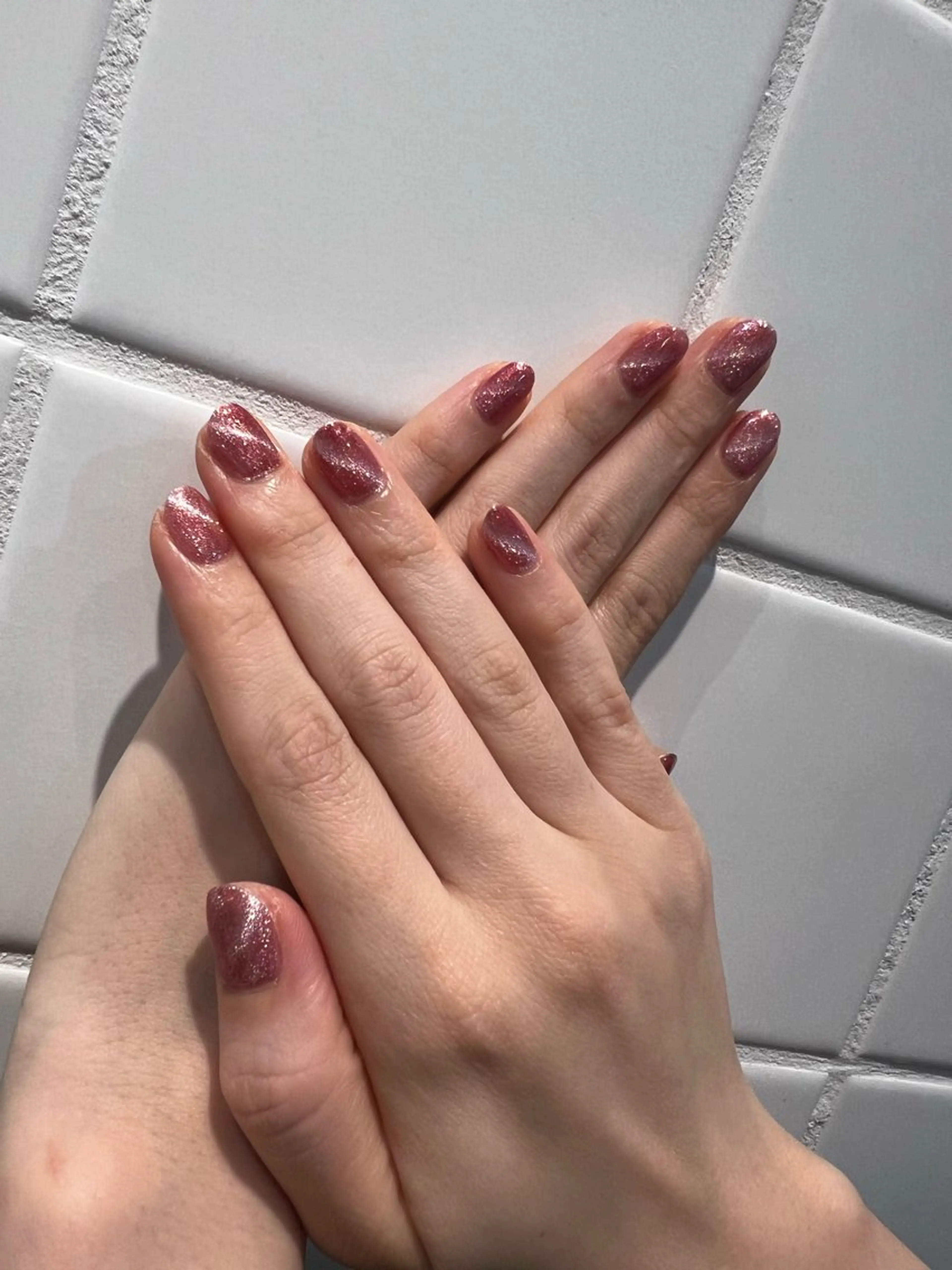 オフ無料✨☆ハンドジェル☆マグネットネイルorフラッシュネイル💅（オフなし可）の写真