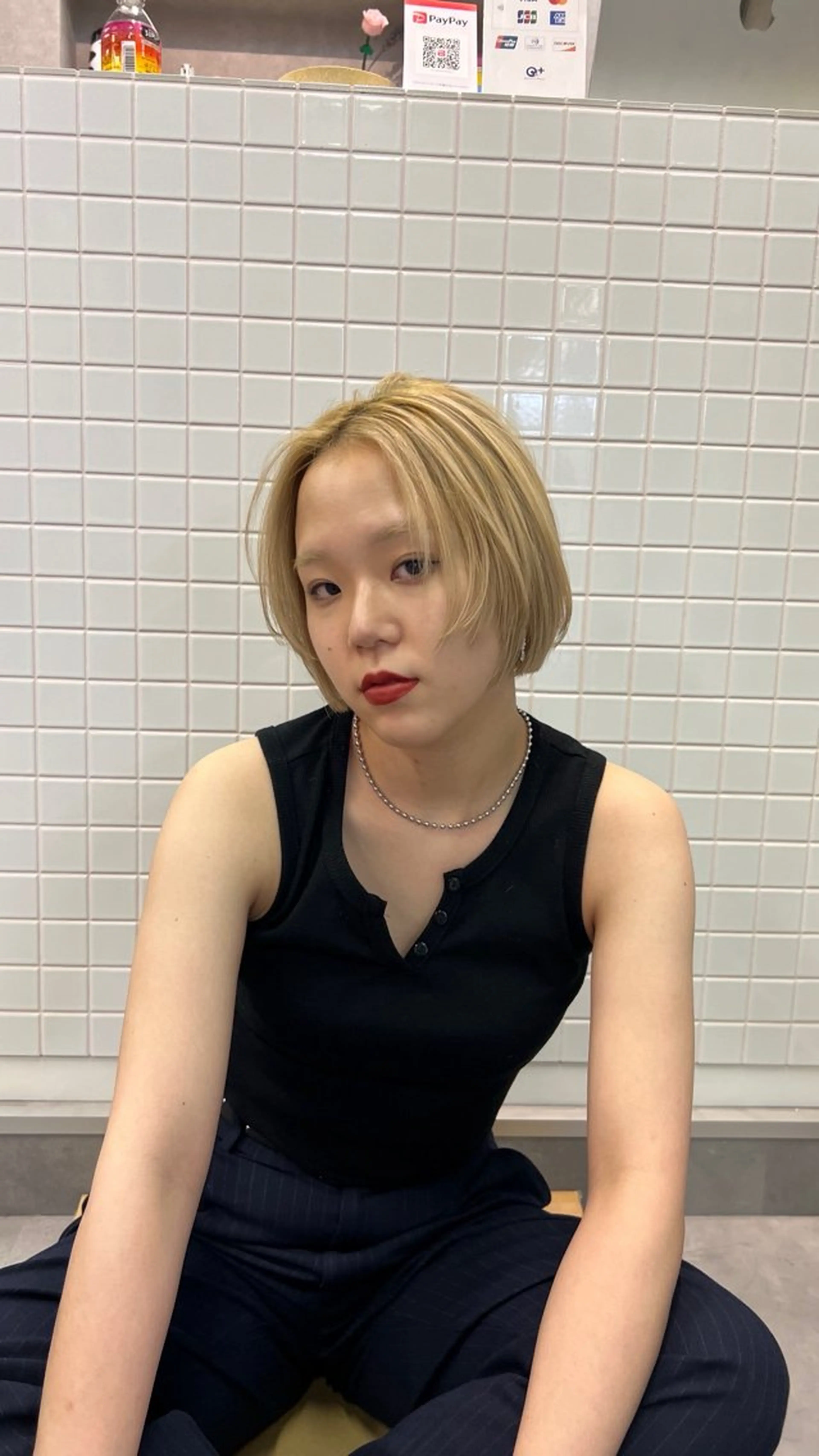 ショート Hz所属・Hz/金子 亮/レイヤーカットのヘアスタイル