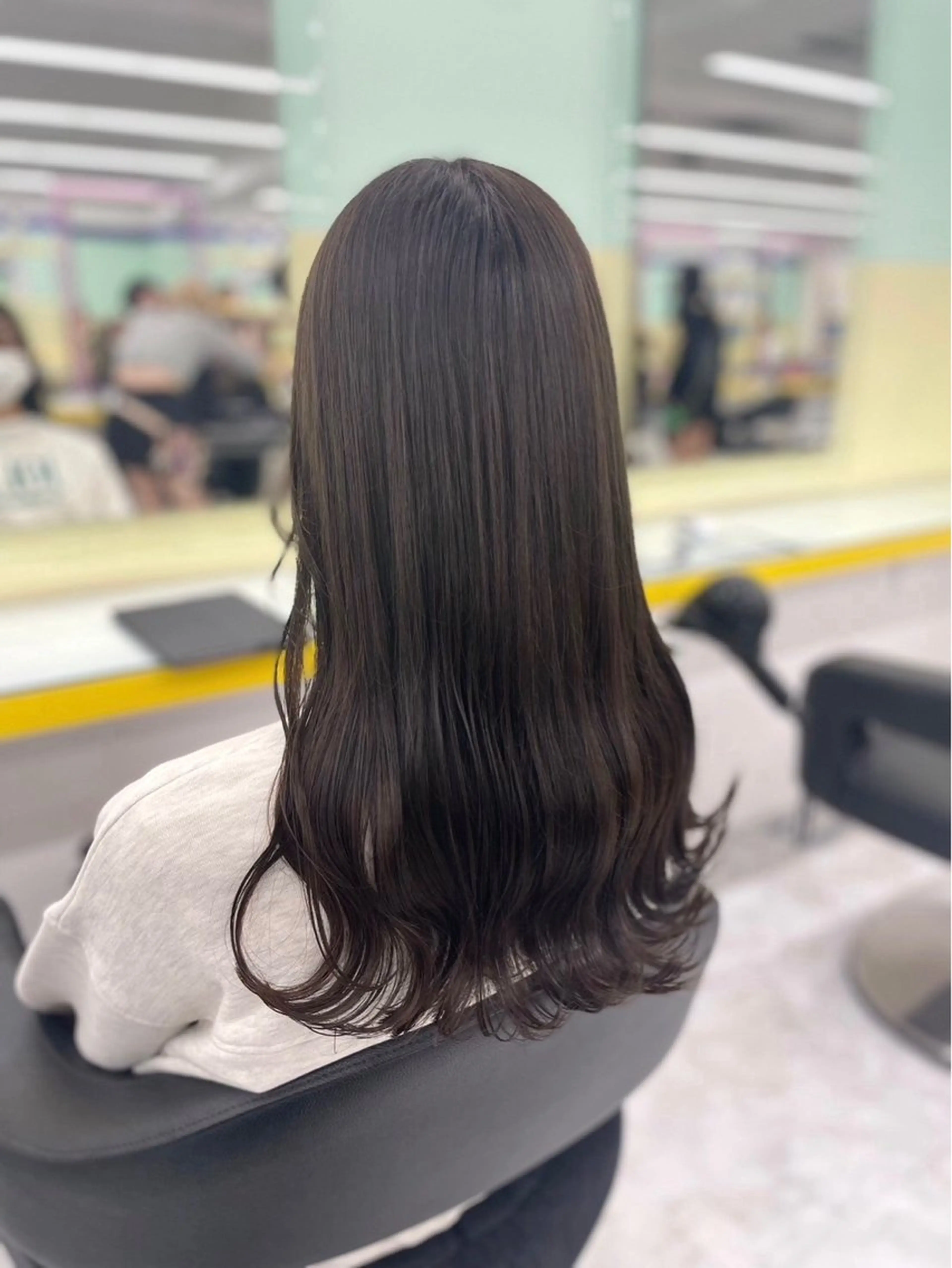 ロング カラー ヘアアレンジ Ryo横浜韓国ヘア/ ハイトーン/ウルフのヘアスタイル