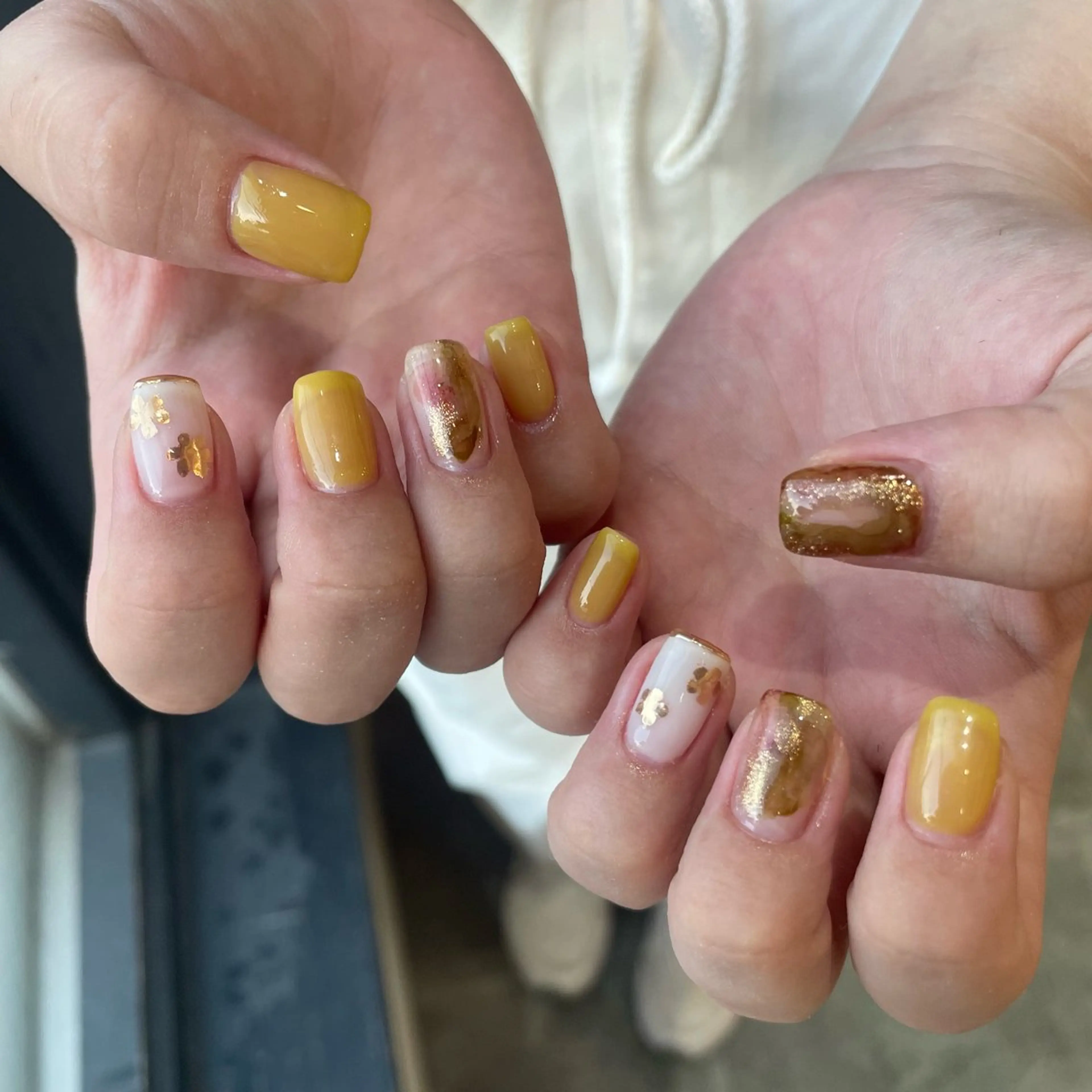 ネイル シンプルネイル SOL所属・SOL　nail イマナカのネイルデザイン