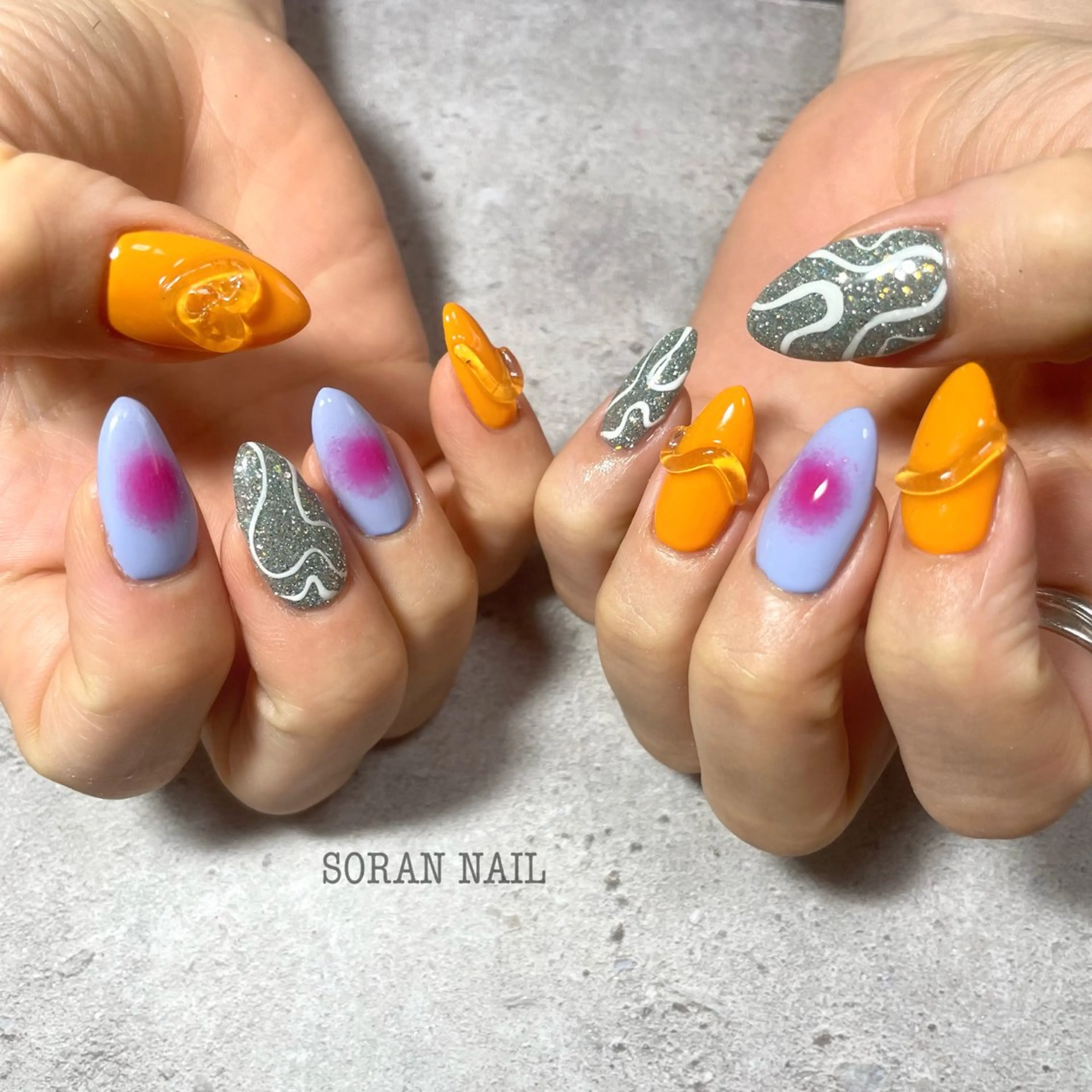 ネイル ハンドネイル soran nailのネイルデザイン