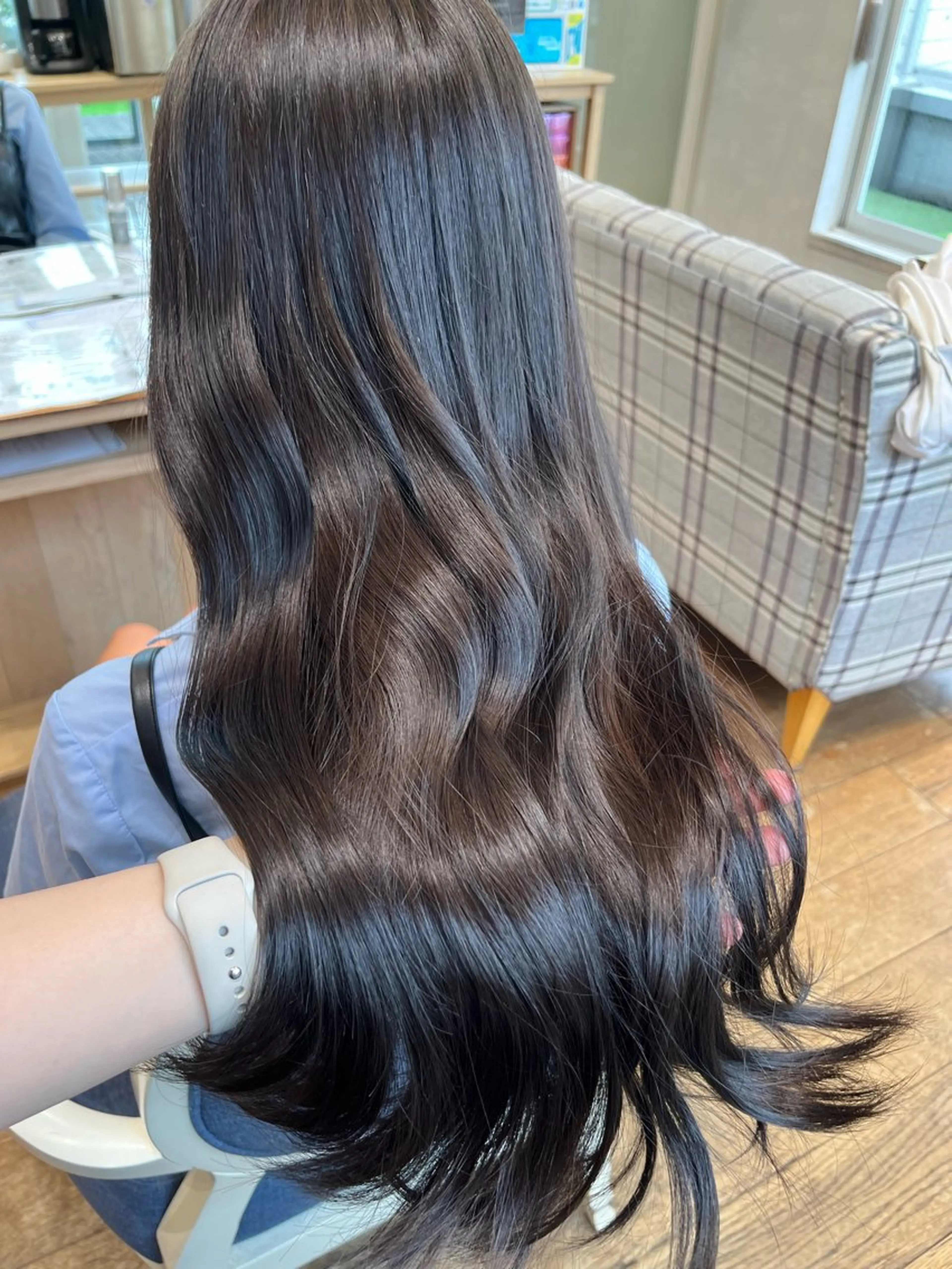セミロング カラー ヘアカラー つじしおり／ ショートヘア募集のヘアスタイル