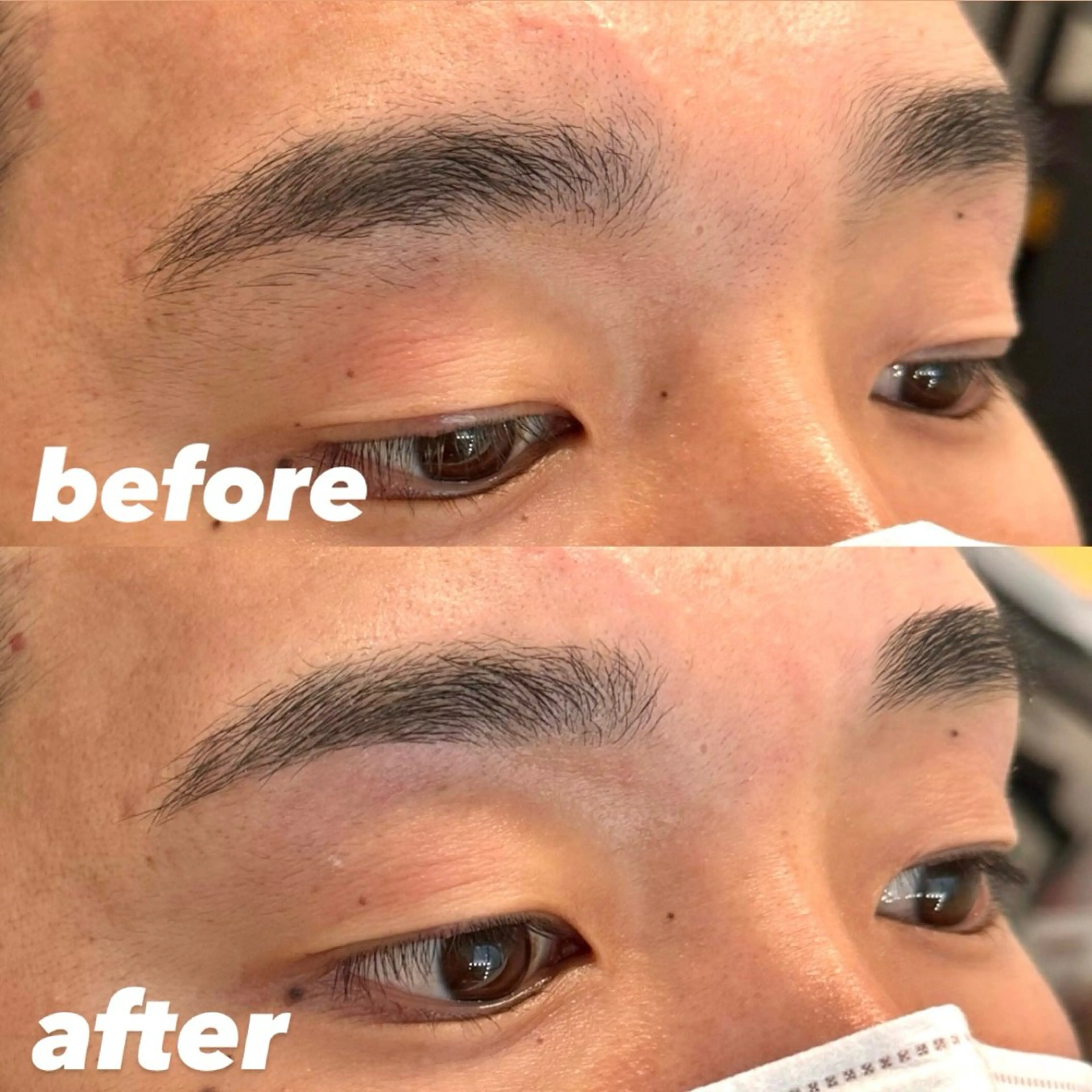 アイブロウ ハリウッドブロウリフト メンズアイブロウ 眉毛ワックス脱毛 salon NABEE所属・★眉毛専門店★ サロンナビーの眉毛・アイブロウイメージ