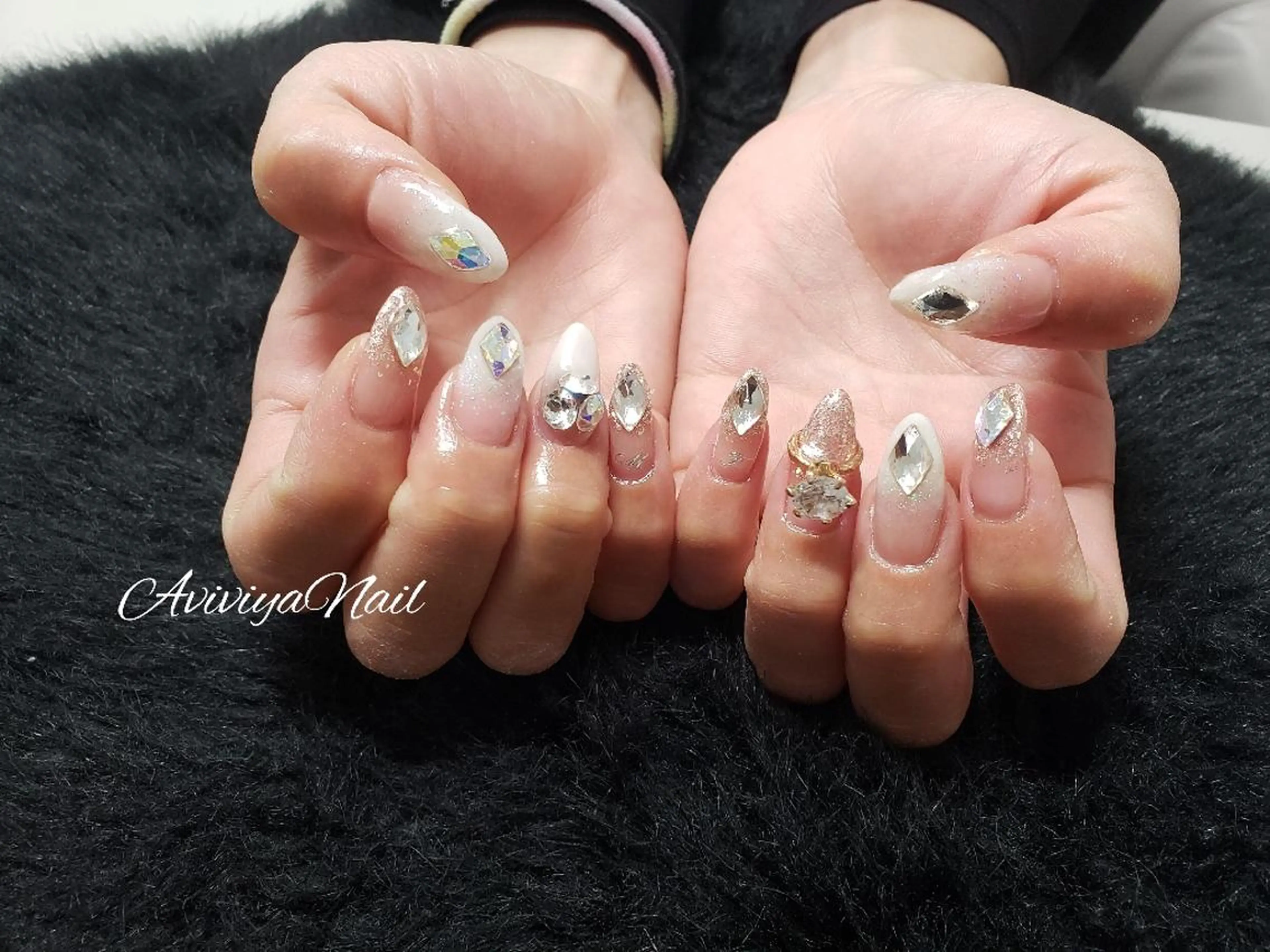 ネイル ブライダルネイル AviviyaNail所属・kubo ayaのネイルデザイン