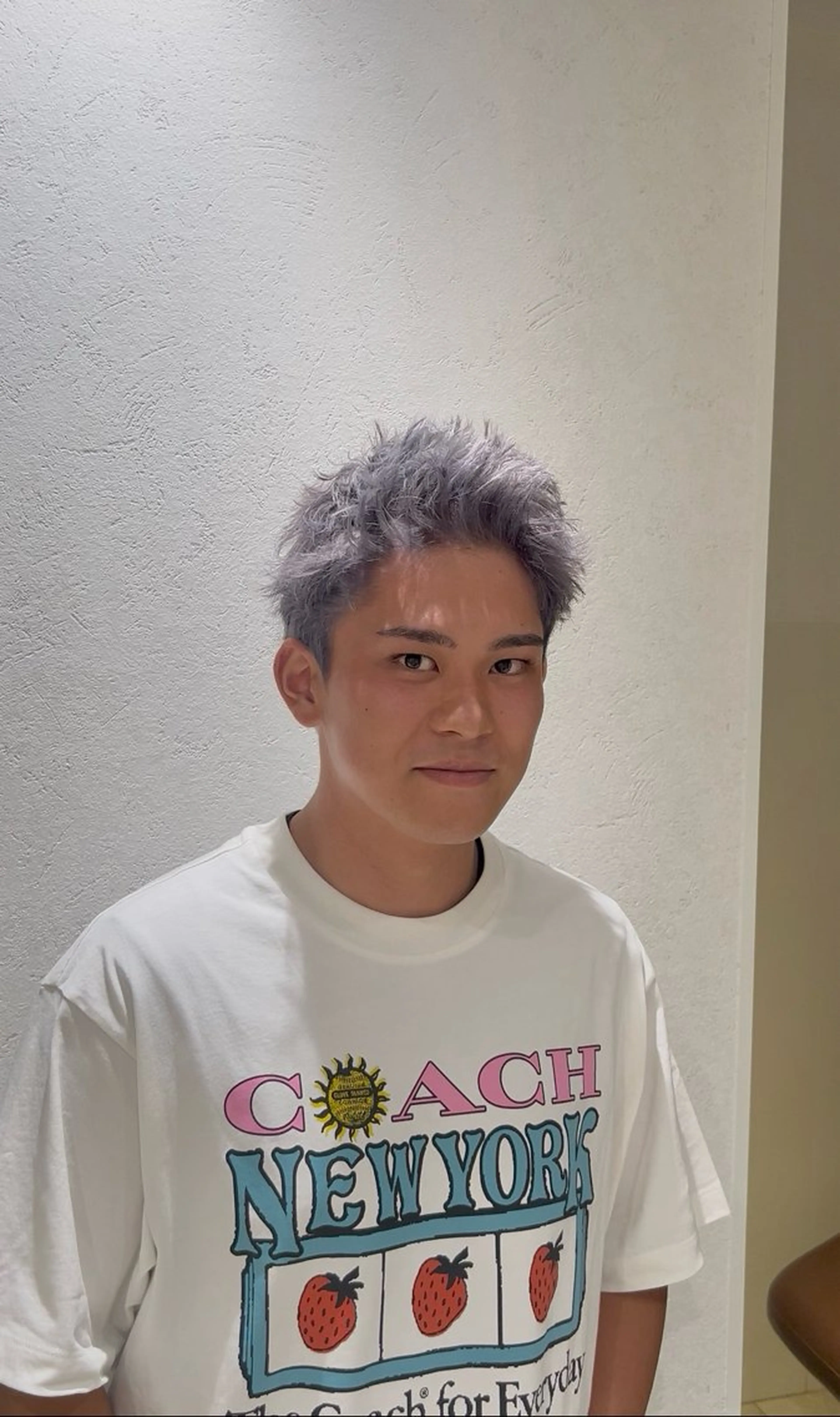 ショート メンズ スパイキーショート ショートヘア ヘアカラー 保坂 駿太郎のヘアスタイル