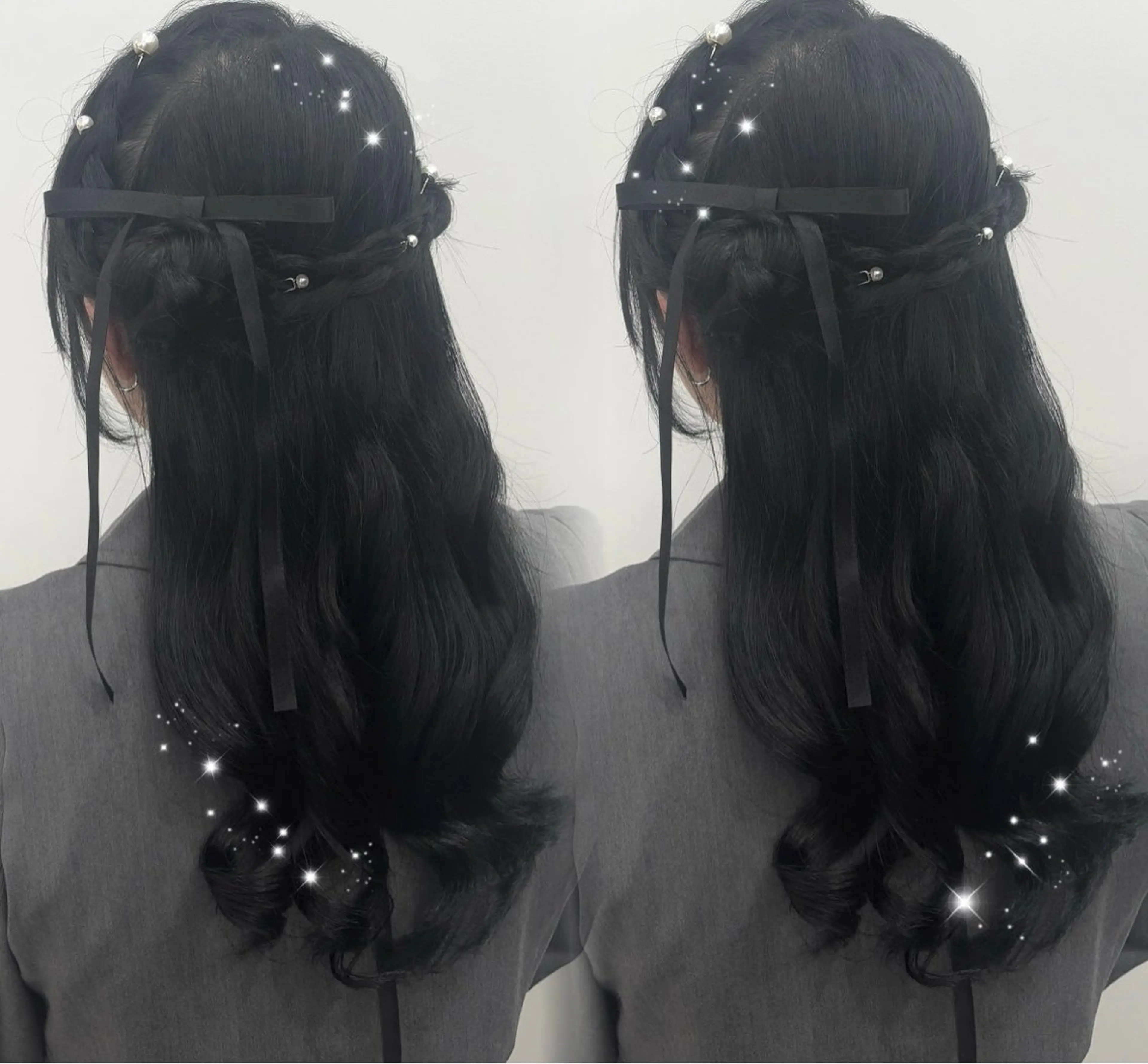 ロング ヘアアレンジ mok 神楽坂店所属・ ︎︎aika  ︎︎のヘアスタイル