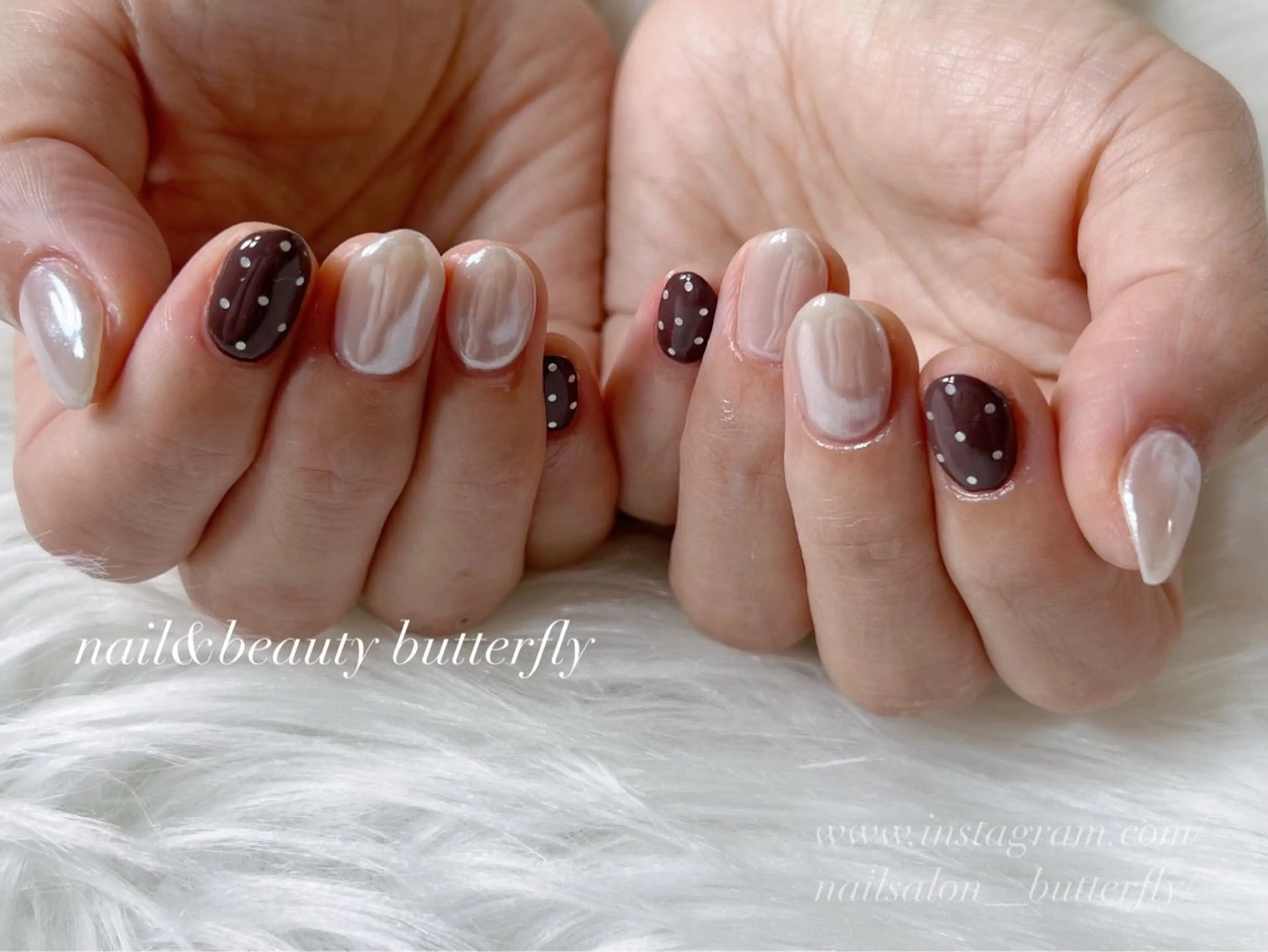 ネイル ハンドネイル butterfly 麻布十番店のネイルデザイン