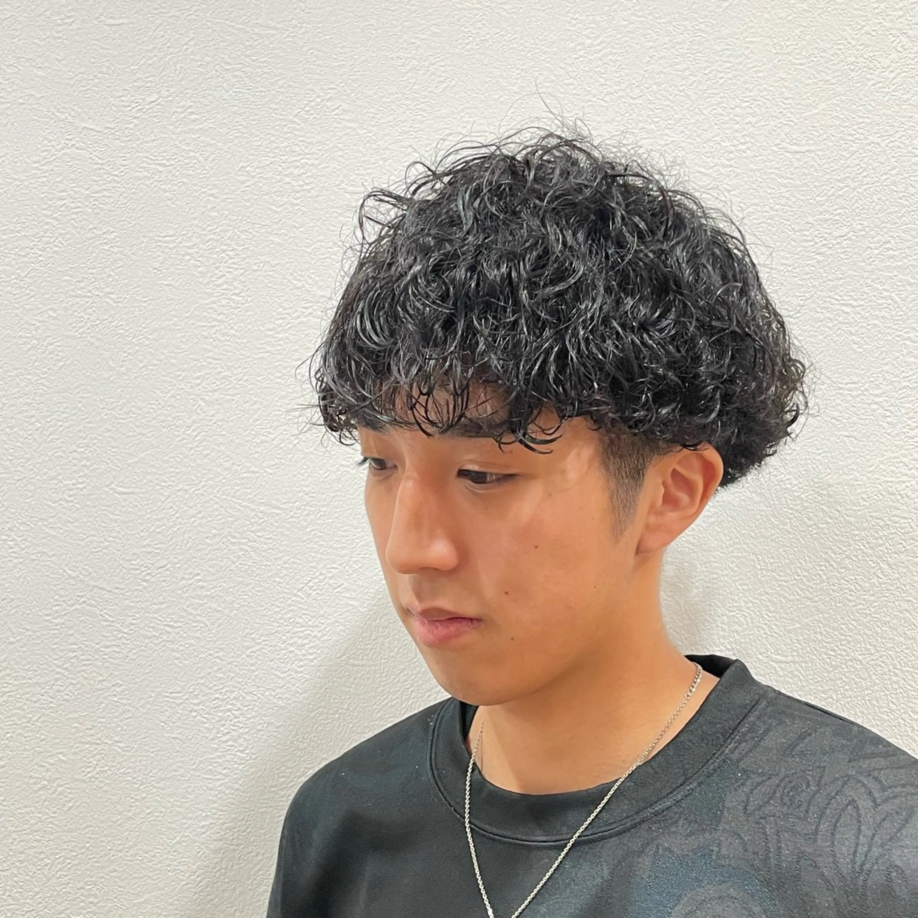 ショート カット パーマ トリートメント Aguhairponte所属・メンズ 特化・川田のヘアスタイル