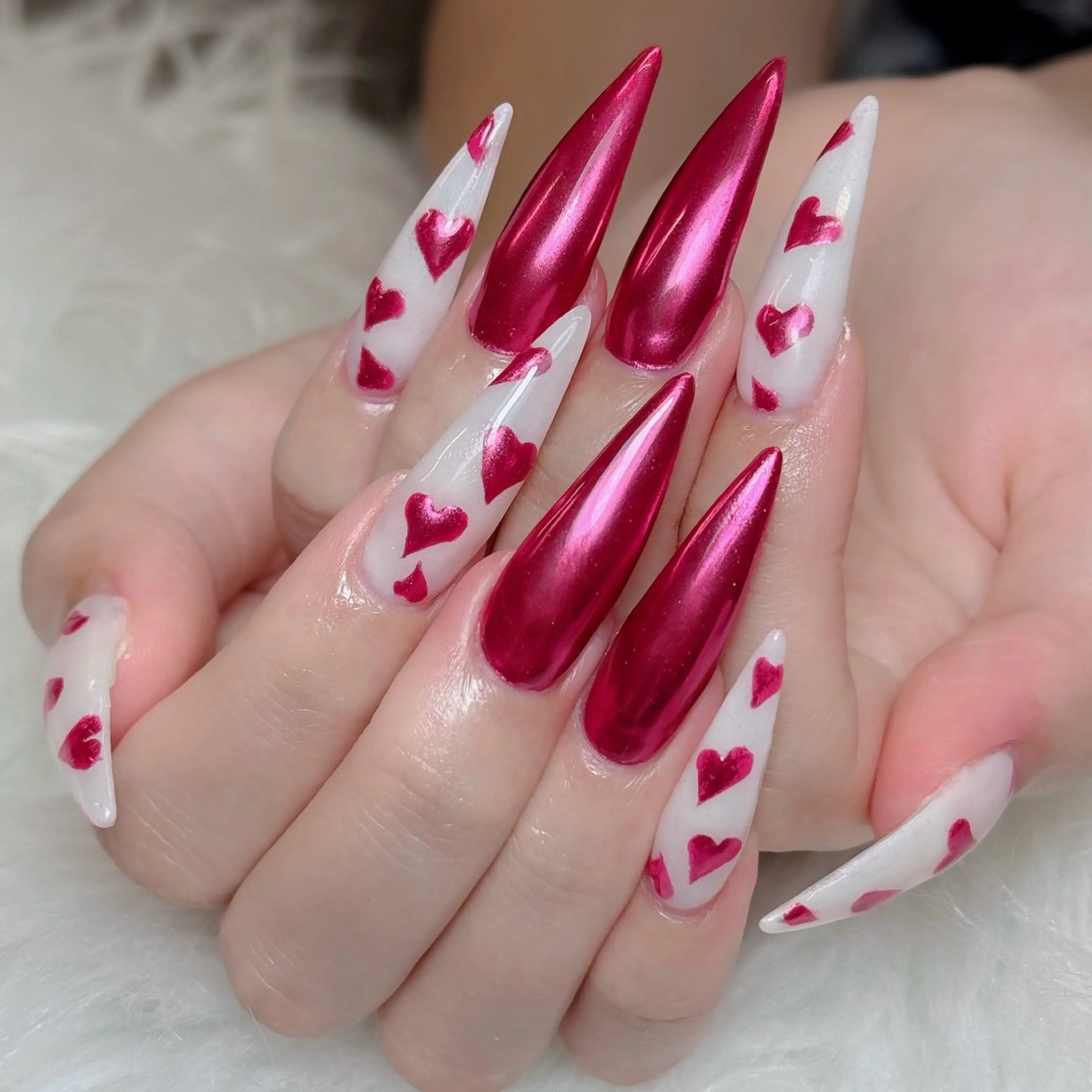 ネイル オーロラネイル チークネイル フットネイル フレンチネイル ハロウィン ハンドネイル Lumi Nail 新大久保3‘のネイルデザイン