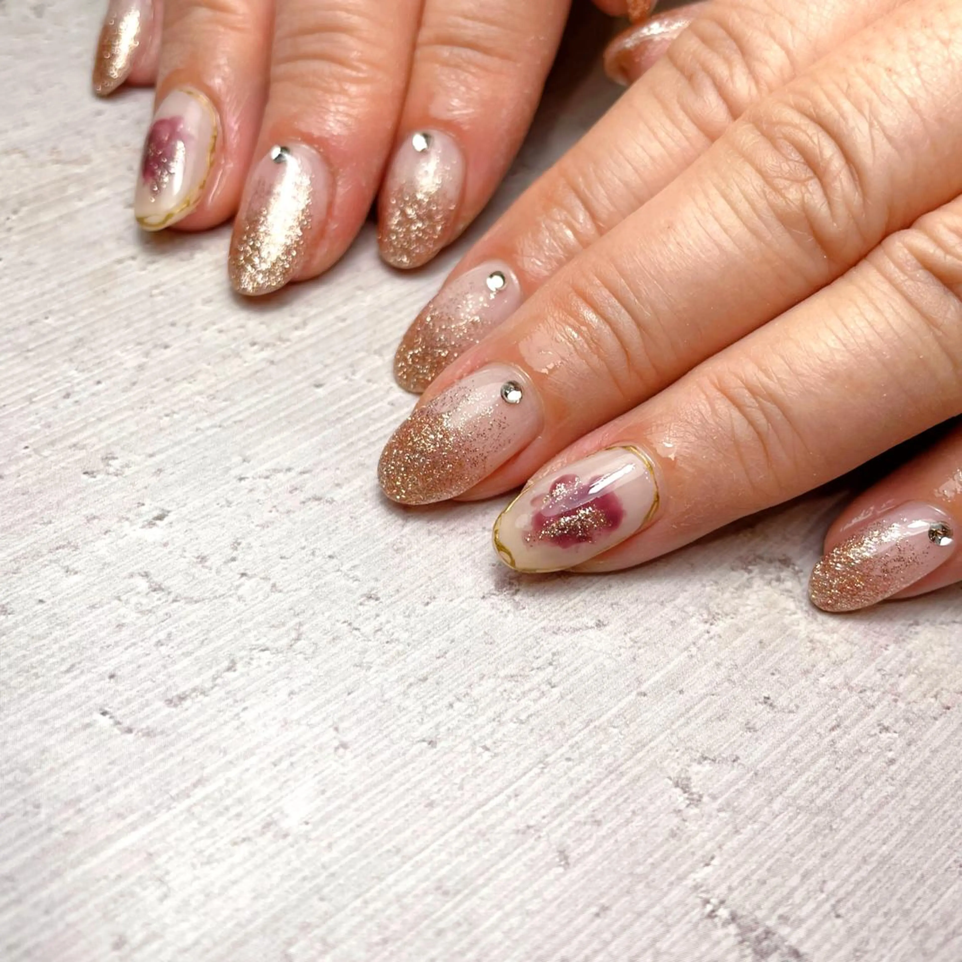 ネイル ハンドネイル nail&eyelash mate所属・京都/東向日/ ayumiのネイルデザイン