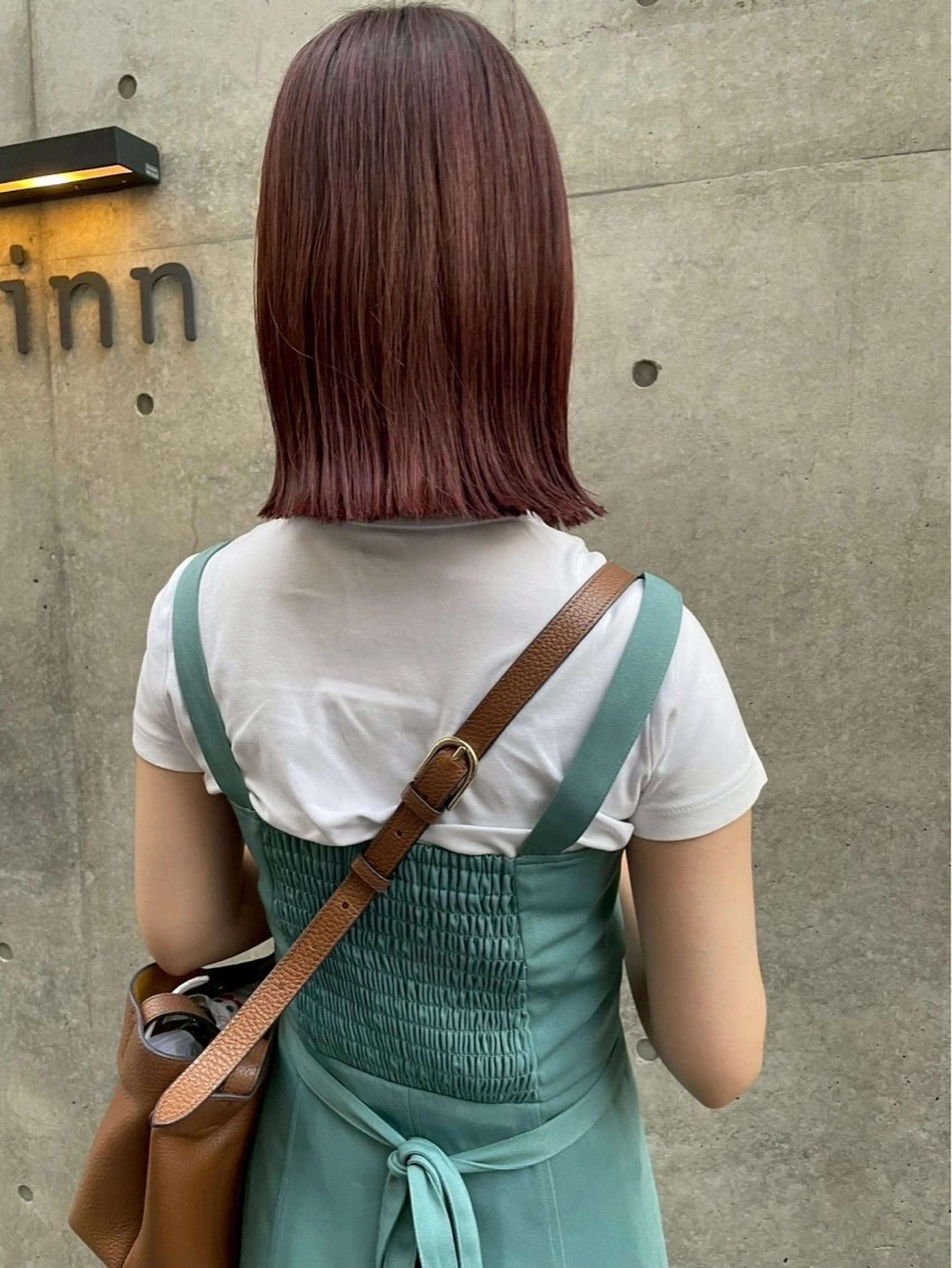 ミディアム ヘアカラー anri/梅田/ 透明感カラーのヘアスタイル