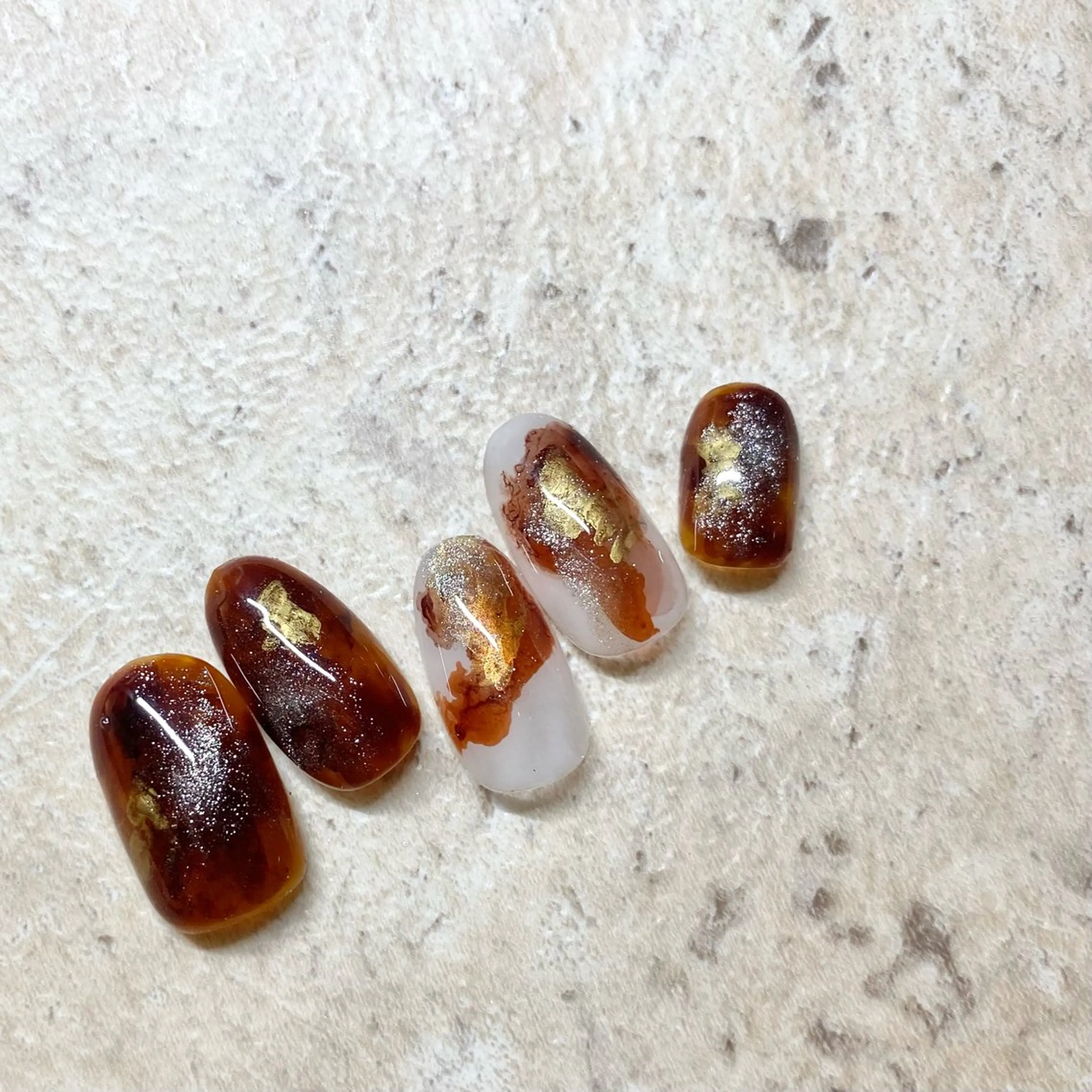 ネイル アートネイル フットネイル ニュアンスネイル 夏ネイル 冬ネイル 山田 貴子のネイルデザイン