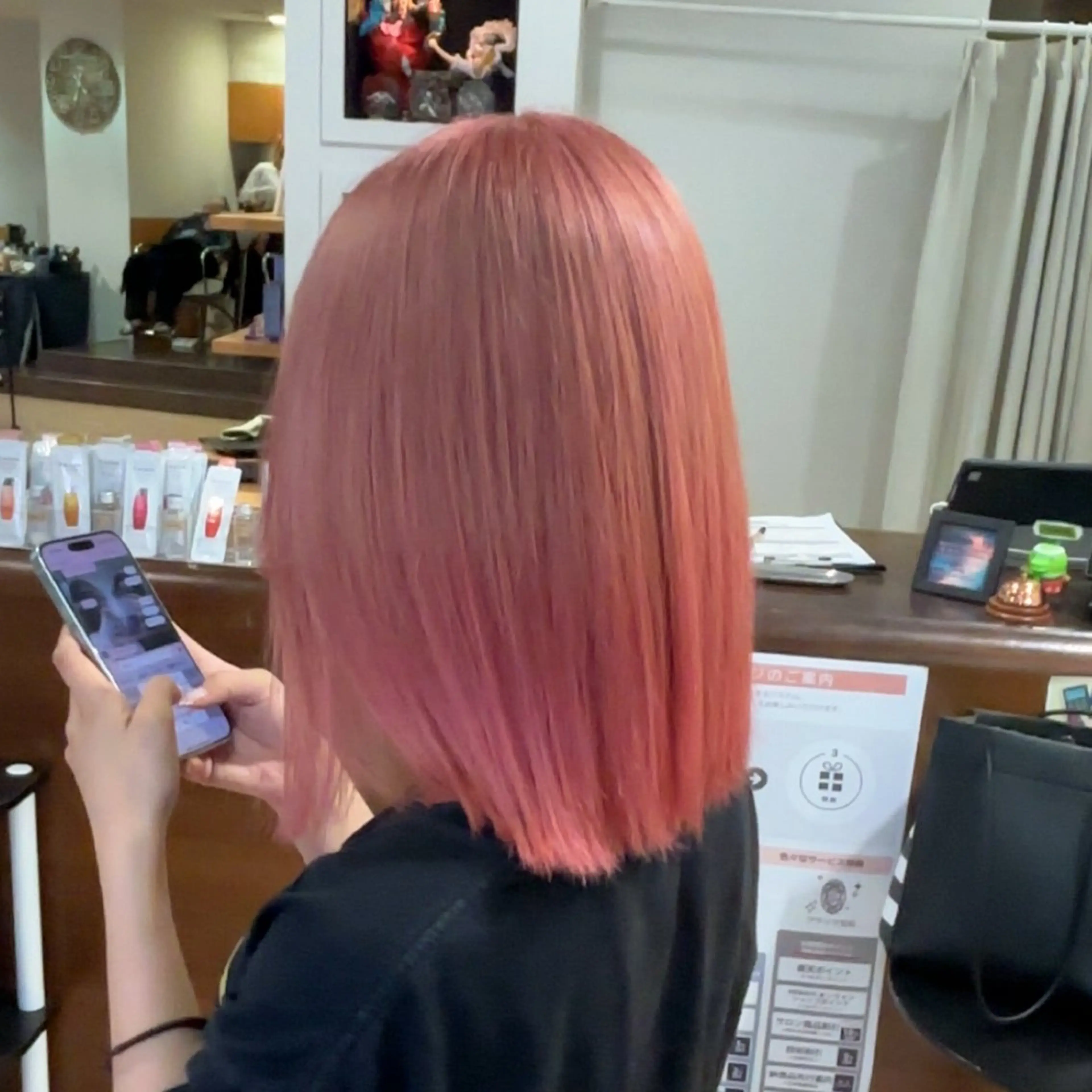 ミディアム メンズケアパーマ✨️ ケアブリーチカラーのヘアスタイル