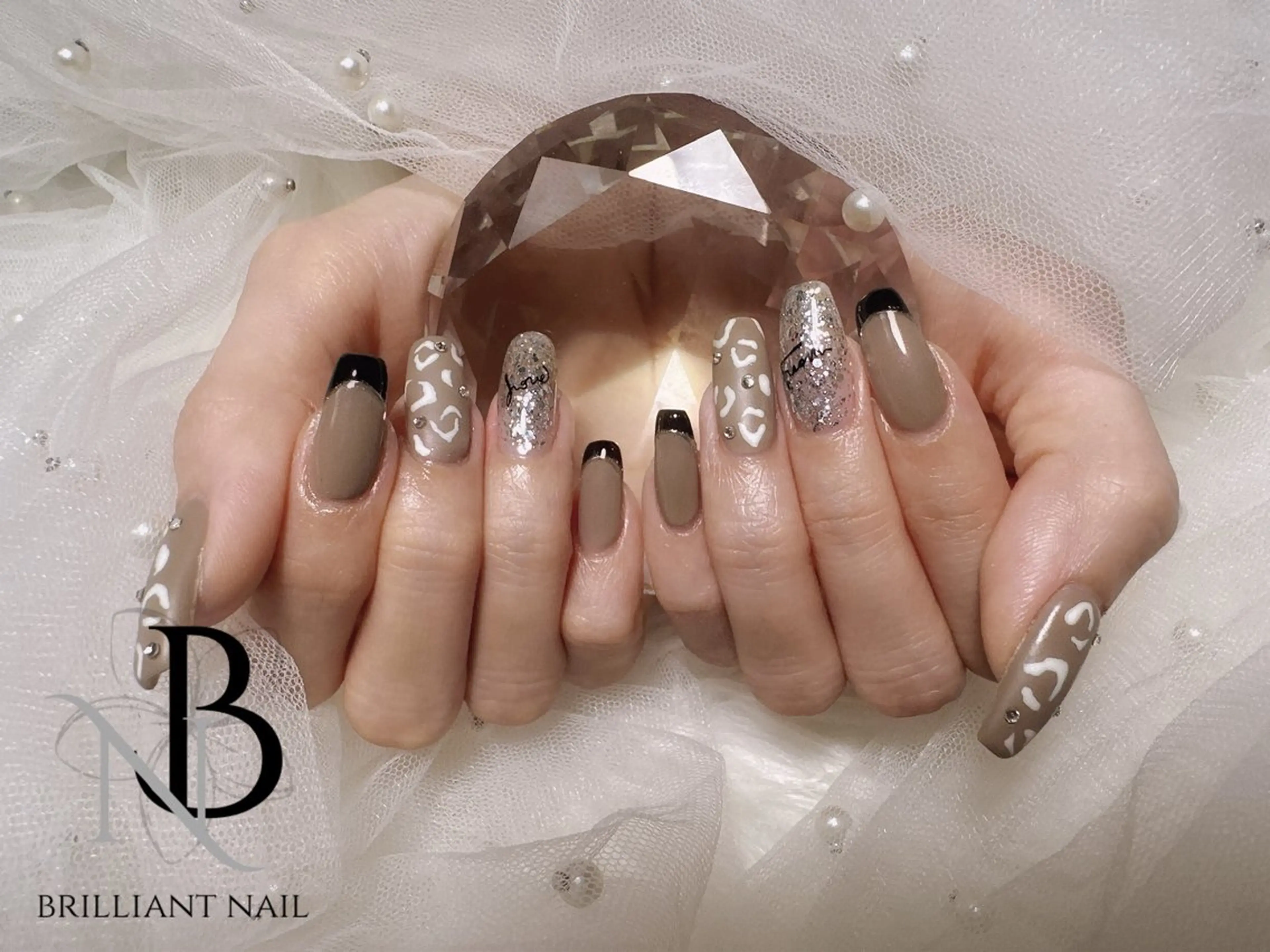 ネイル フレンチネイル ハンドネイル ハンドケア brilliant nail💎あやのネイルデザイン