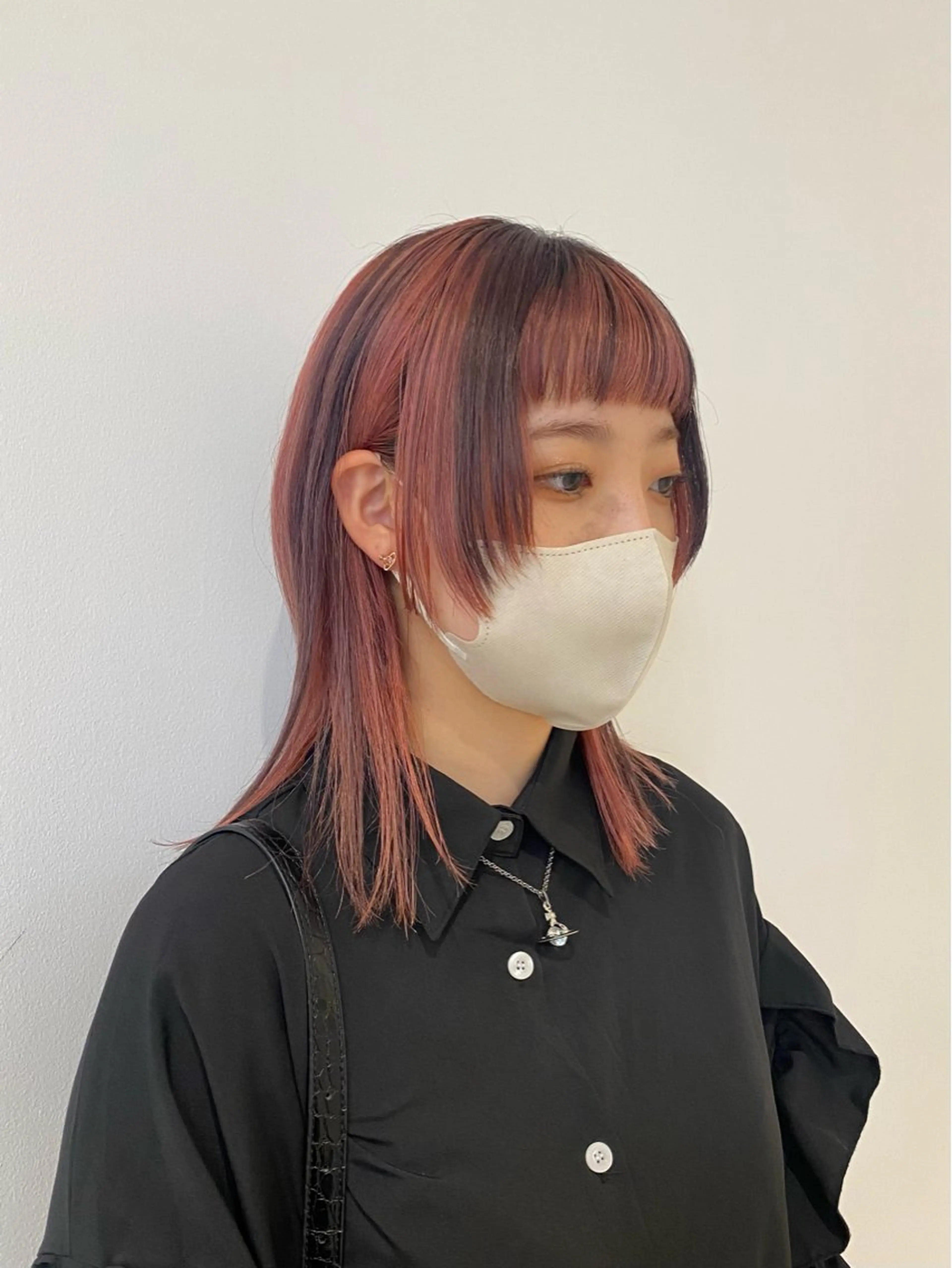 ミディアム カラー デザインカラー🕊️ イオのヘアスタイル