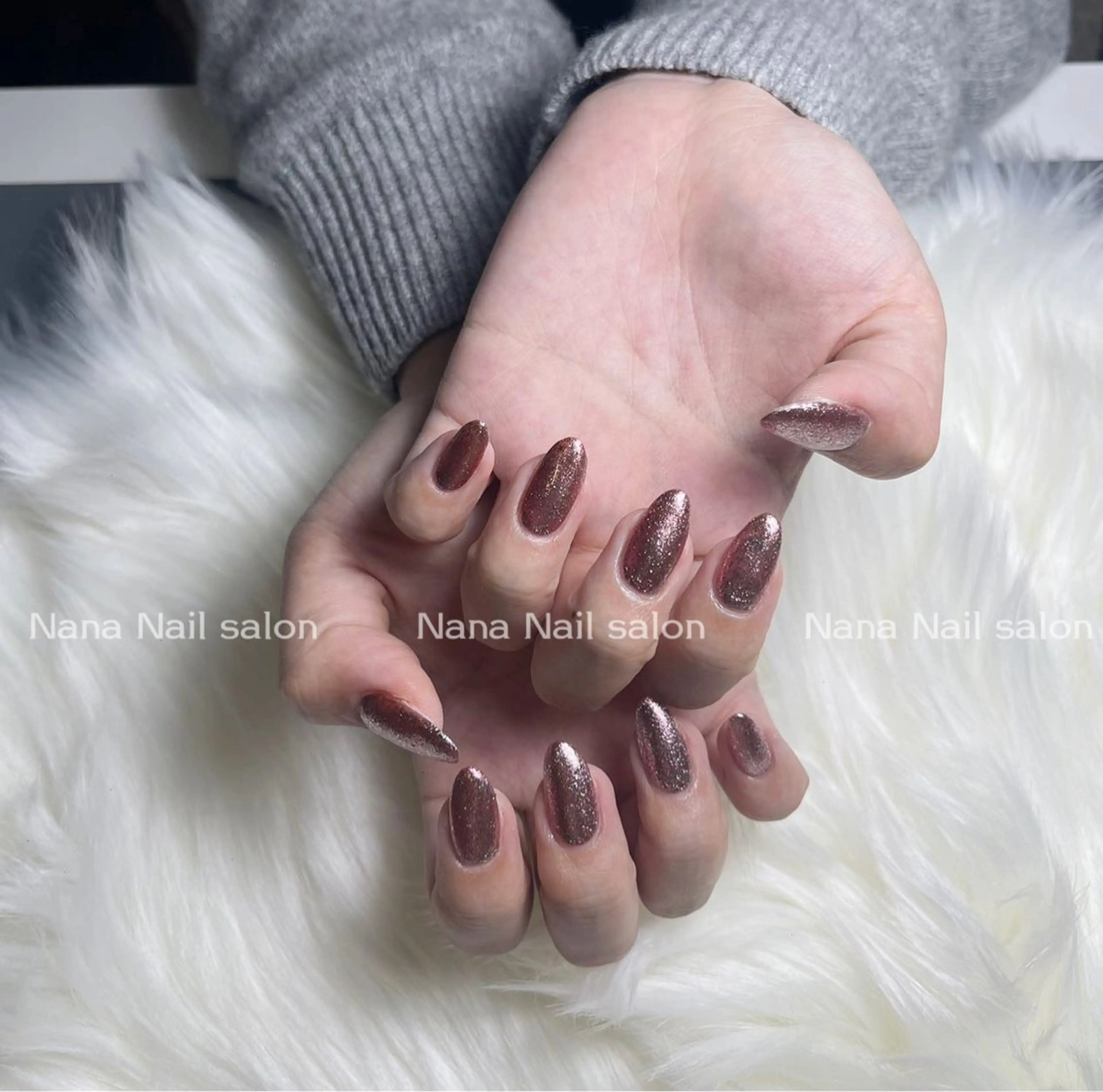 ネイル マグネットネイル ハンドネイル Unicorn Nail原宿表参道のネイルデザイン