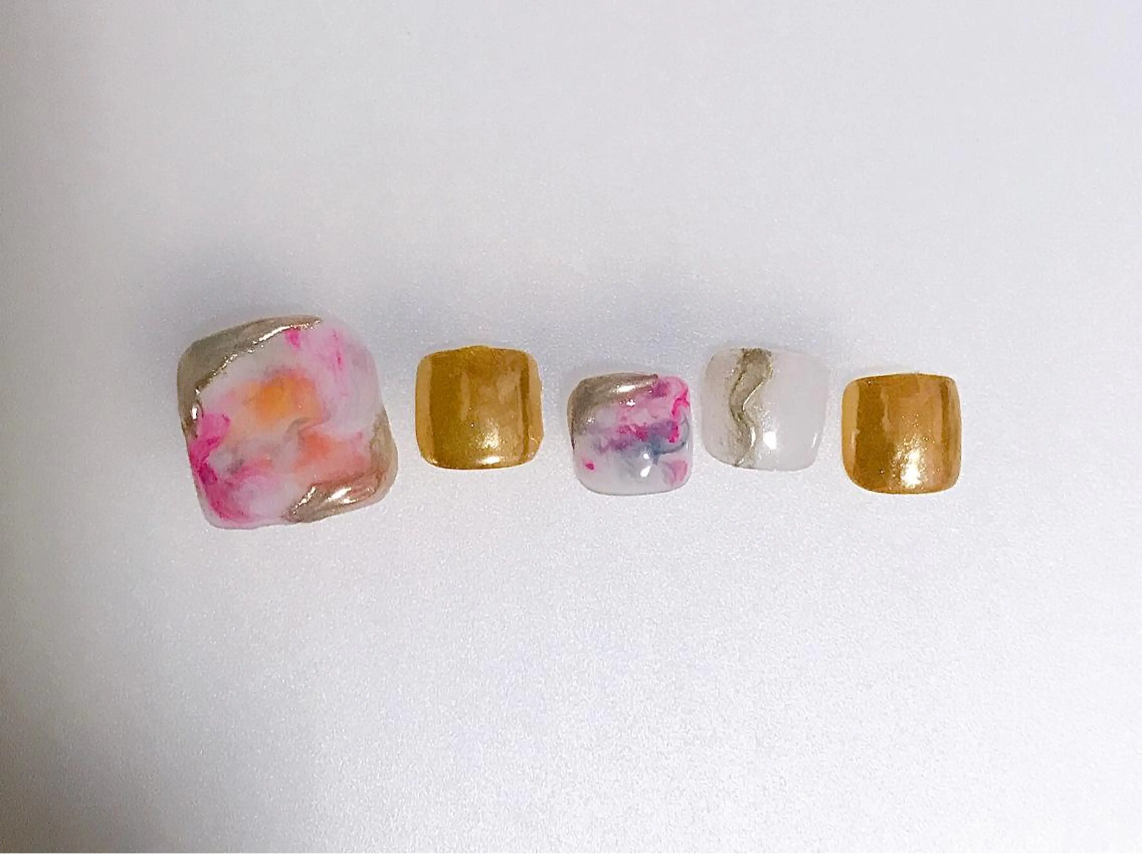 ネイル フットネイル 夏ネイル 青山ルーム735 yukiのネイルデザイン