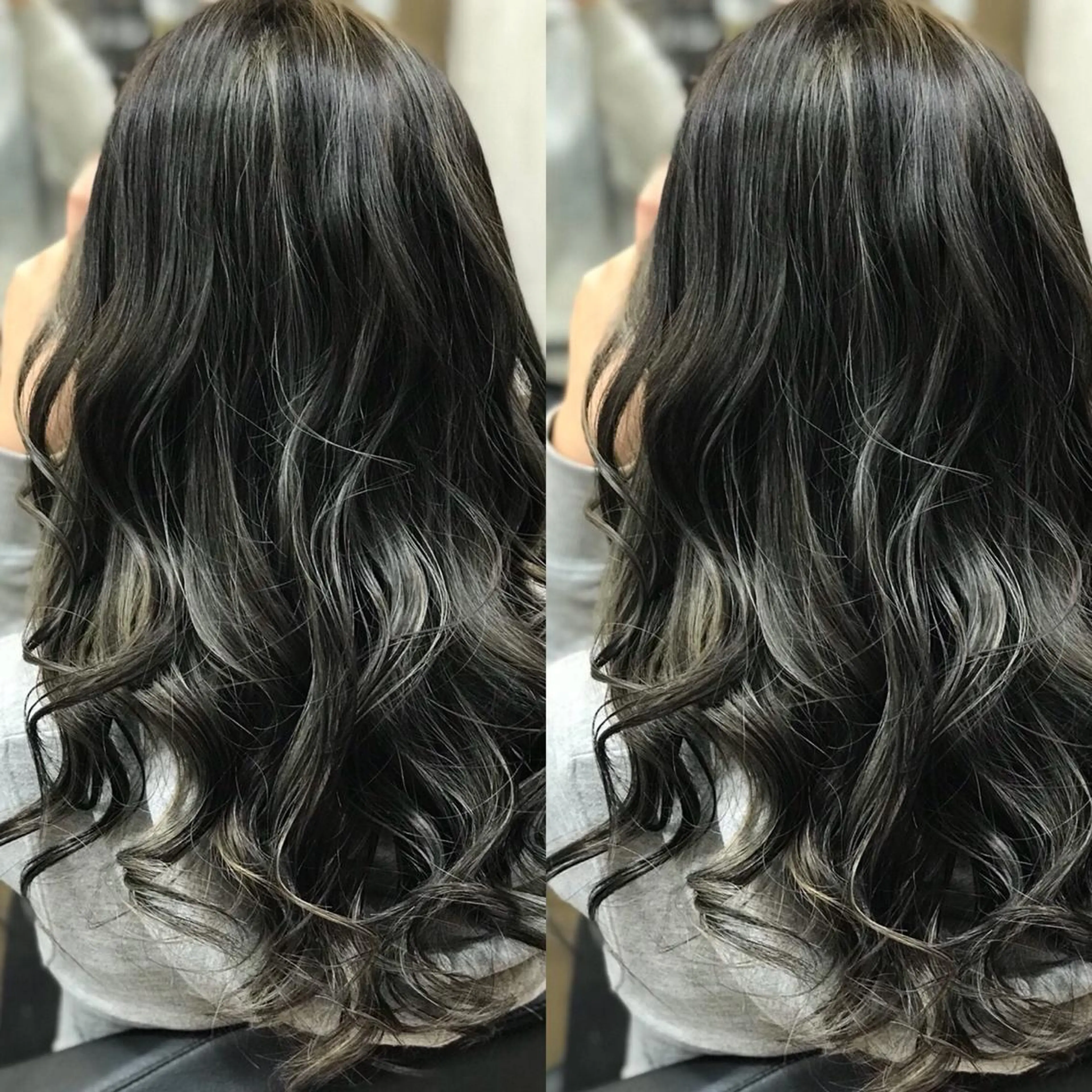 ロング カラー ヘアカラー トリートメント ヘアサロンオスカー 岸和田蛸地蔵店のヘアスタイル