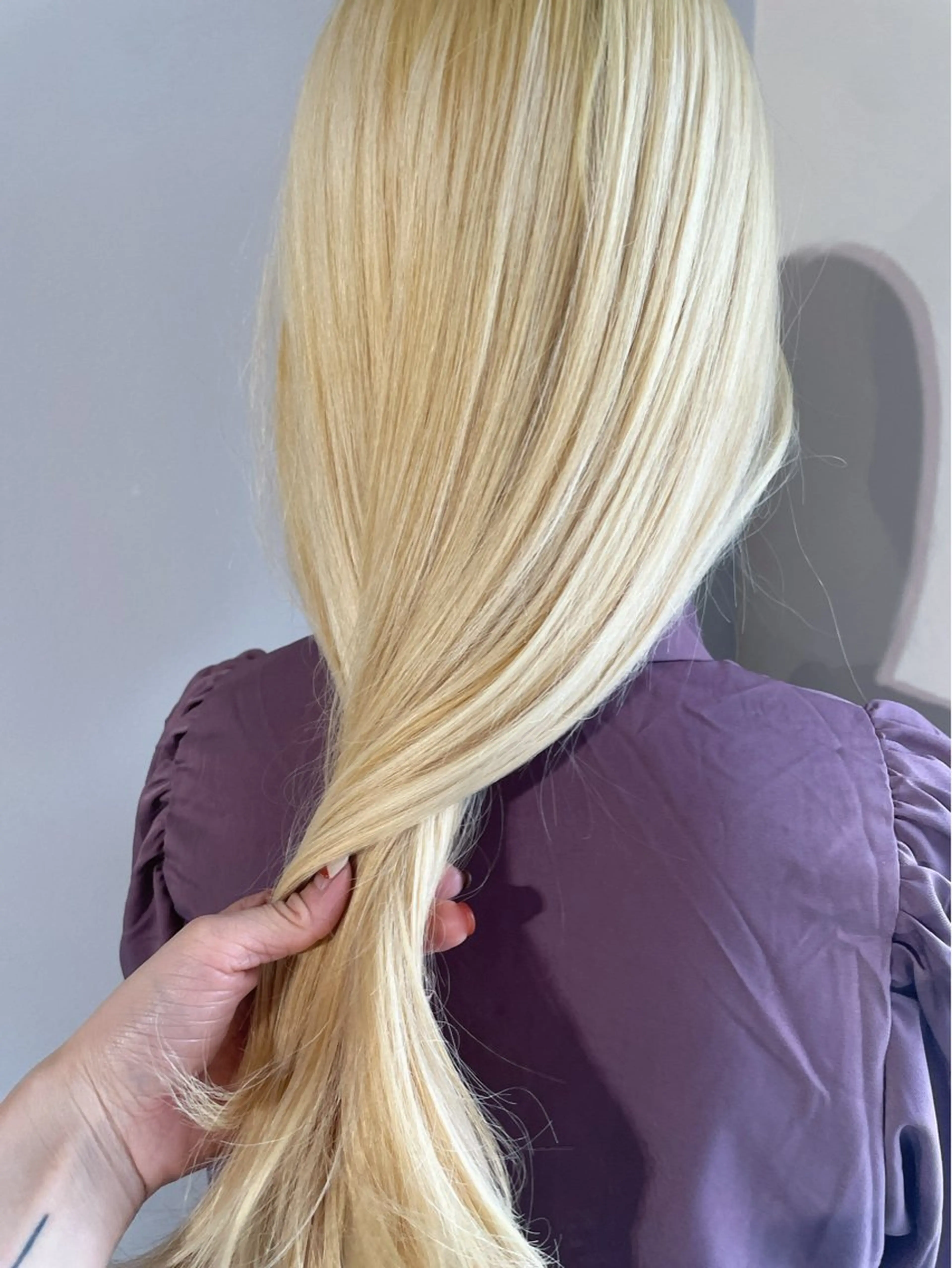 【🗯️ダメージ95%削減🗯️】✨ケアブリーチ使用✨ブリーチ➕フルカラー➕トリートメントの写真