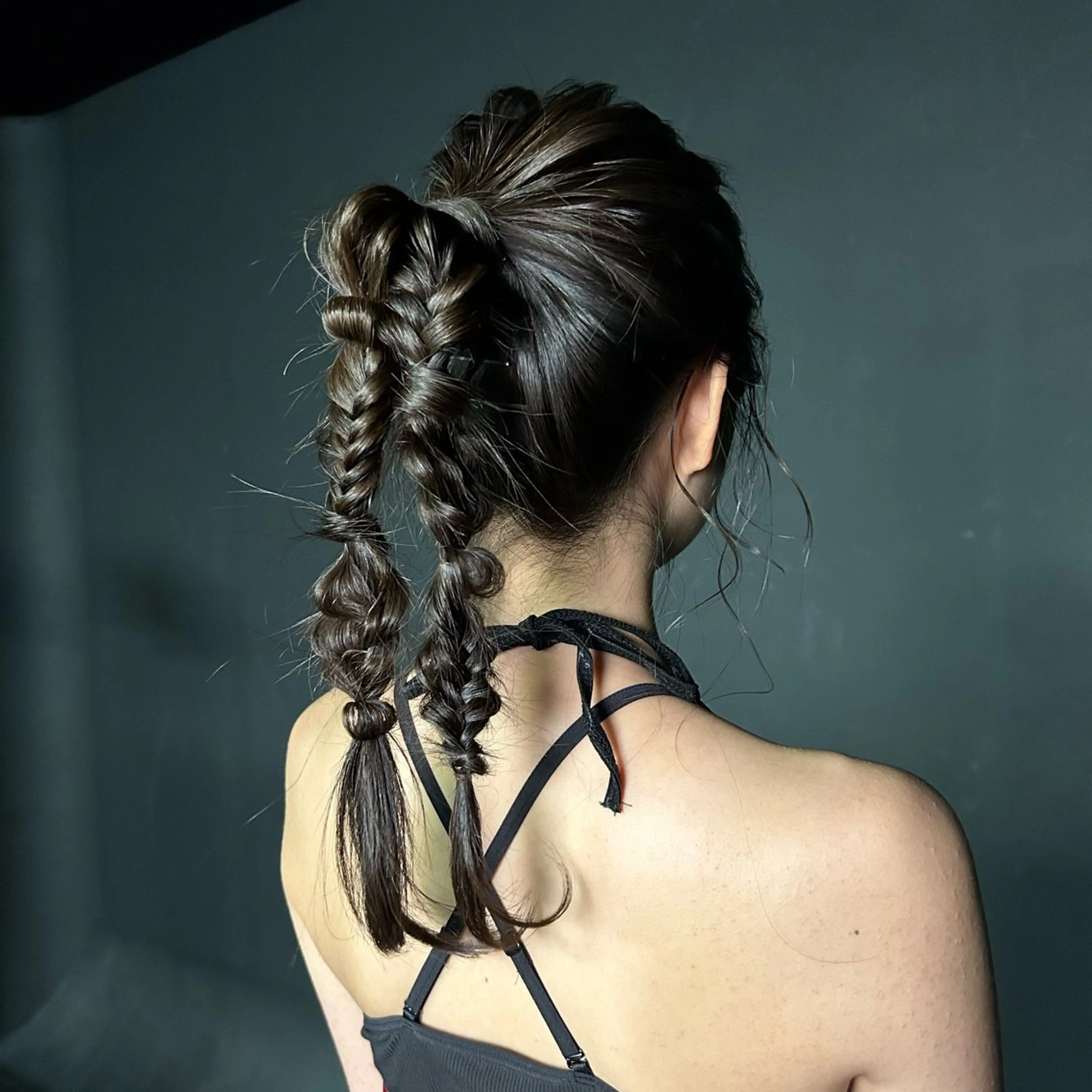 ヘアアレンジ ハーフアップ 瀧上 寧音のヘアスタイル