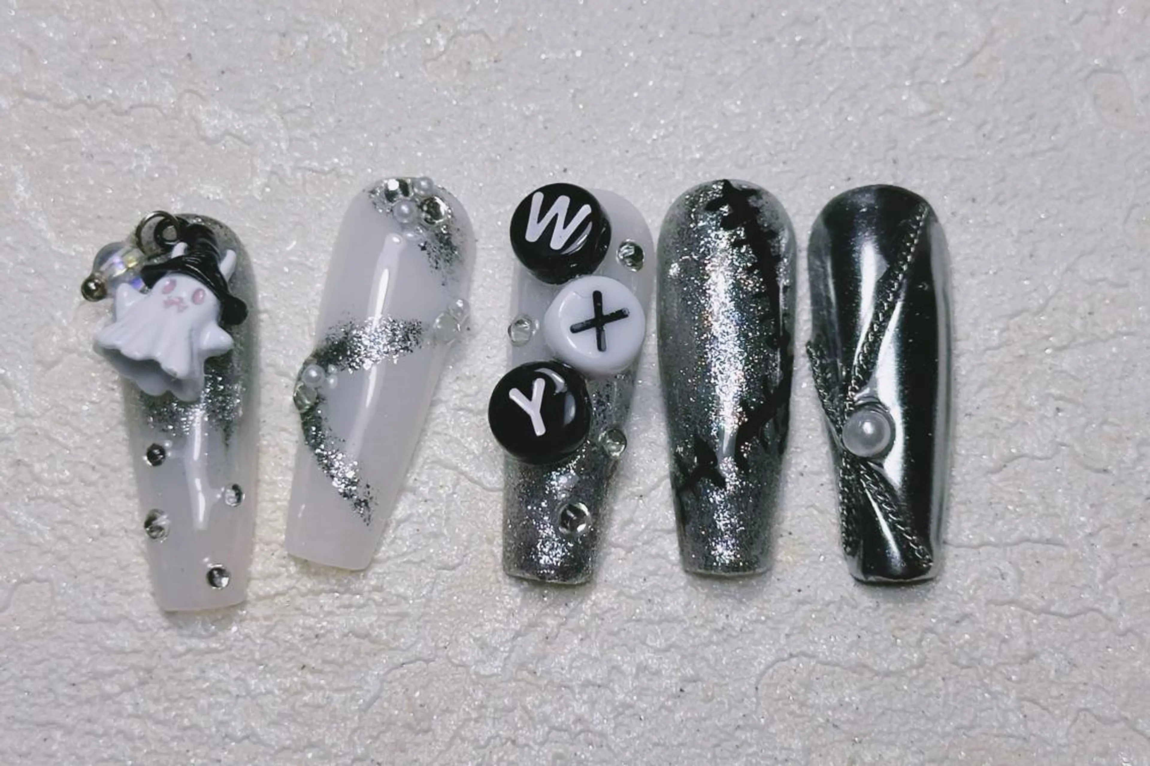 ネイル ロングネイル スカルプネイル ネイルチップ ワンホンネイル ハンドネイル MSSugar Nailのネイルデザイン