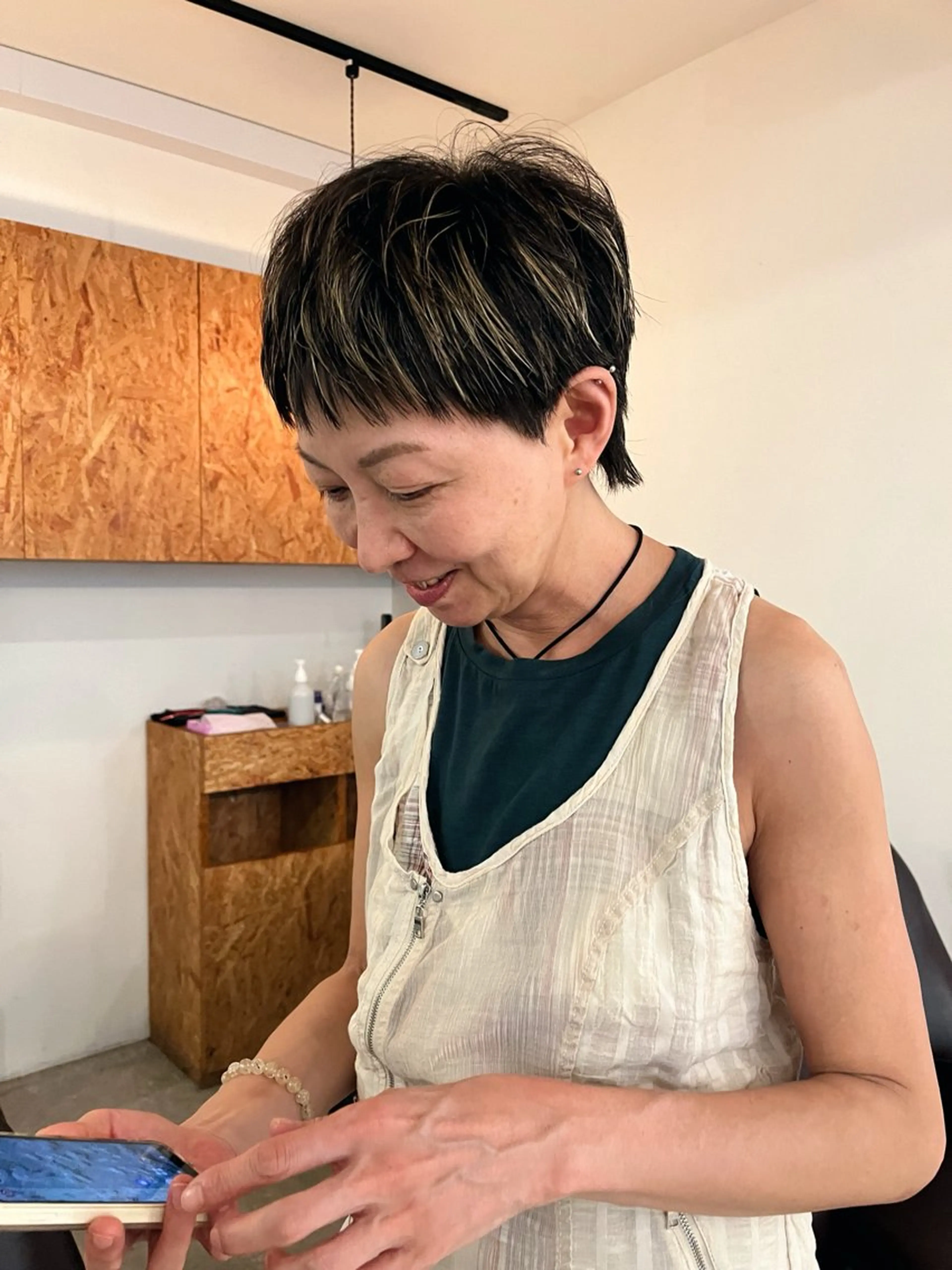 ショート 暖色/パーマ 🌼クニトウメイのヘアスタイル