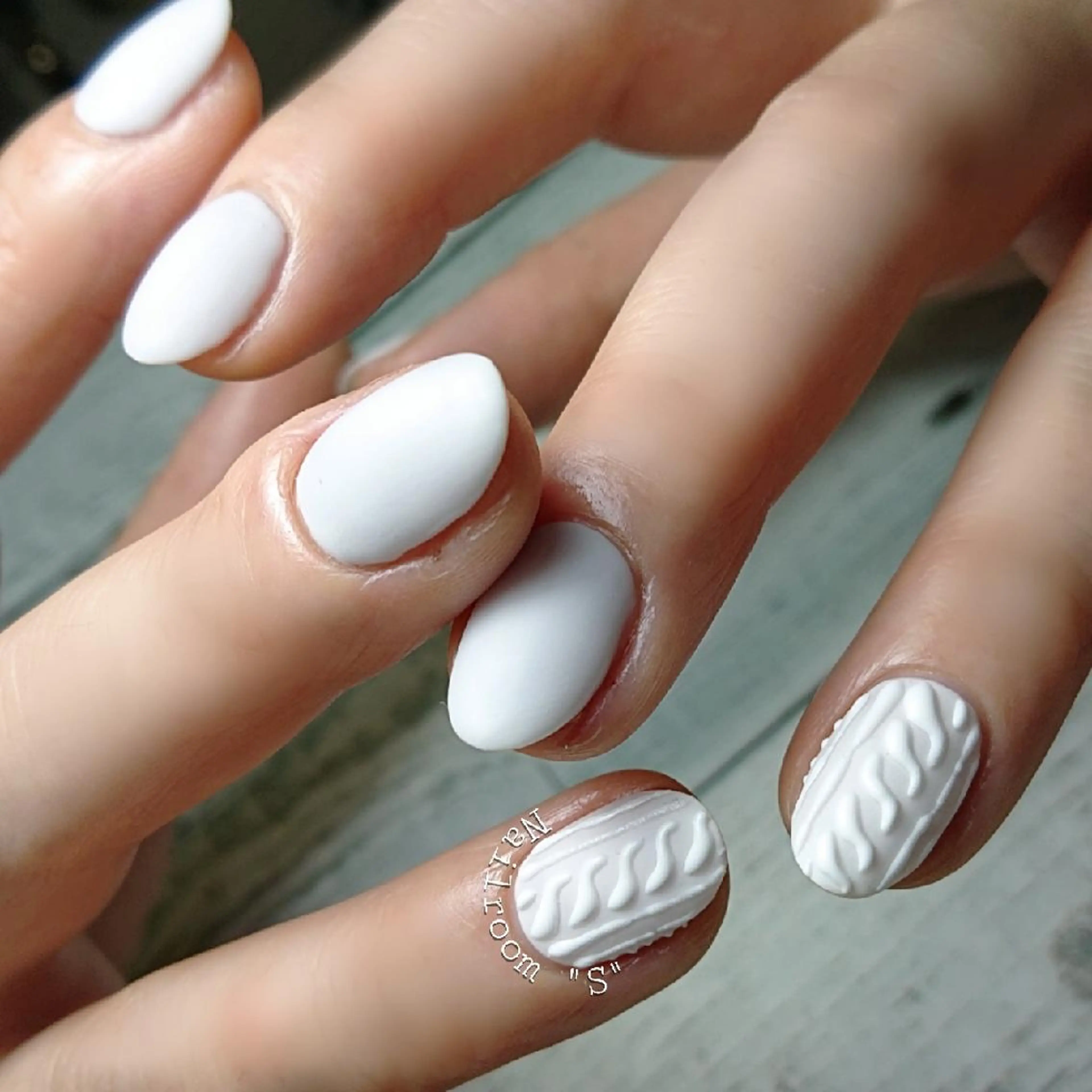 ネイル マットネイル Nail room  "S"  SAKAIのネイルデザイン