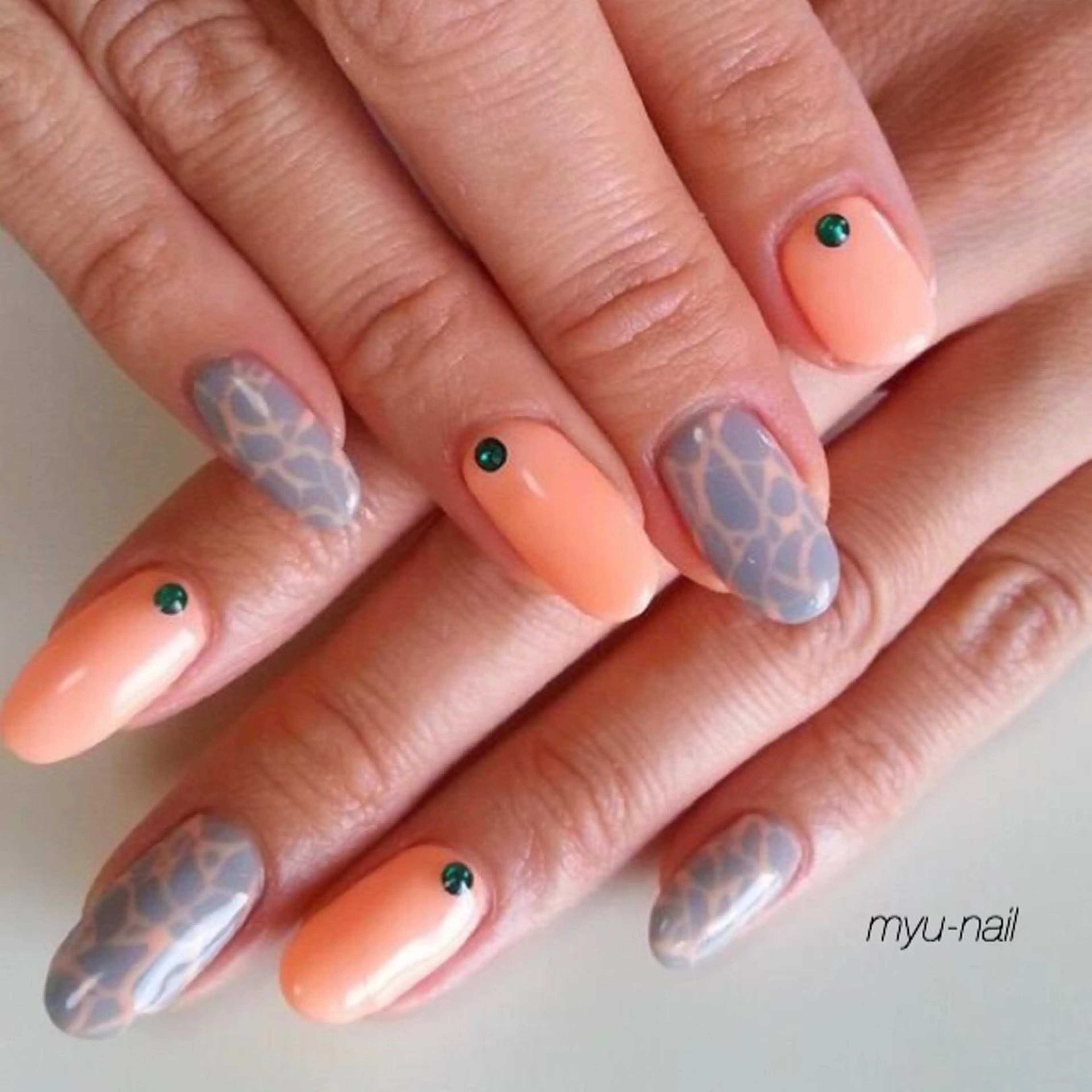 ネイル アートネイル ホームサロン myu-nailのネイルデザイン