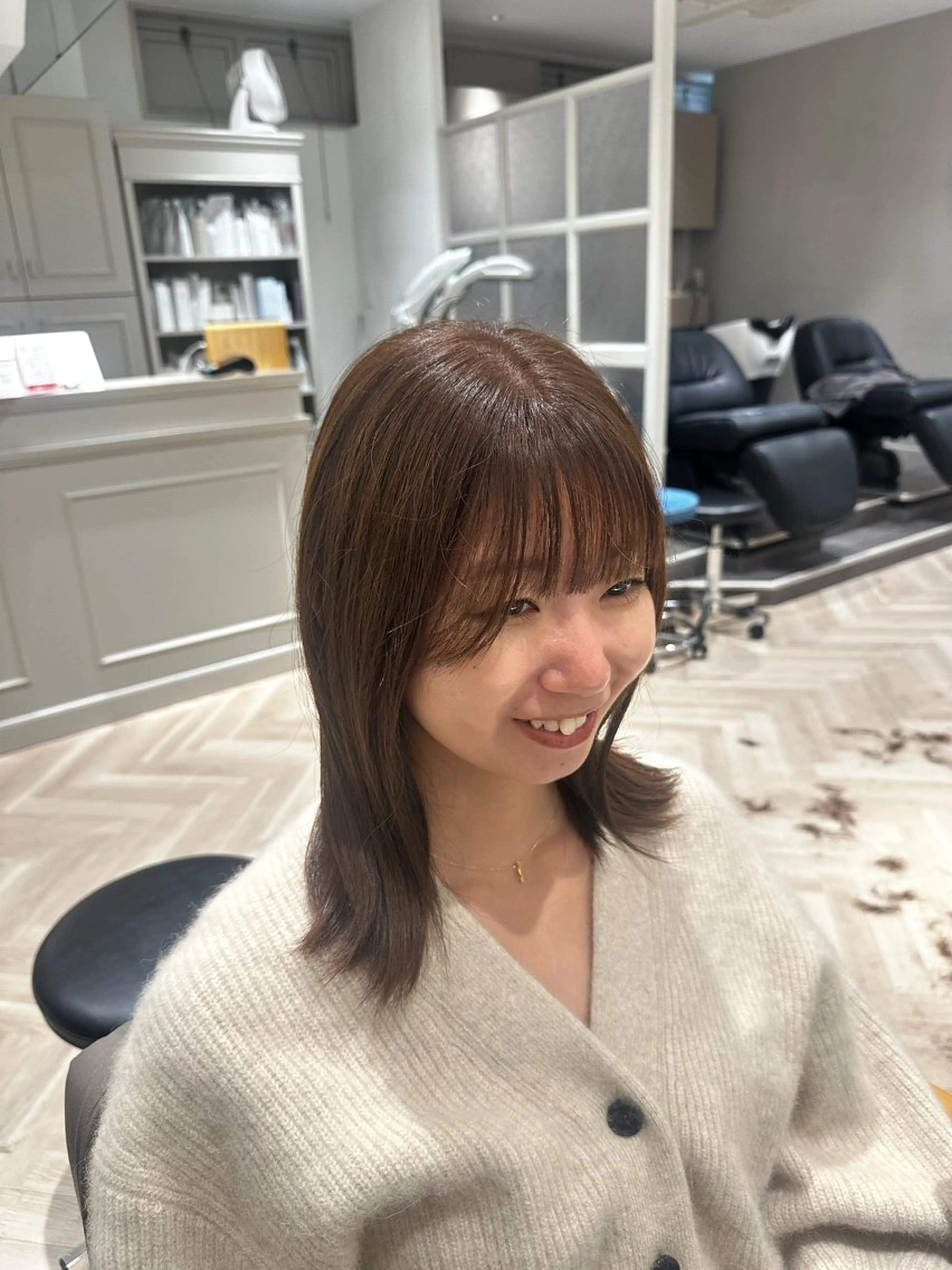 ミディアム ZIL所属・ハラグチ アキマサのヘアスタイル