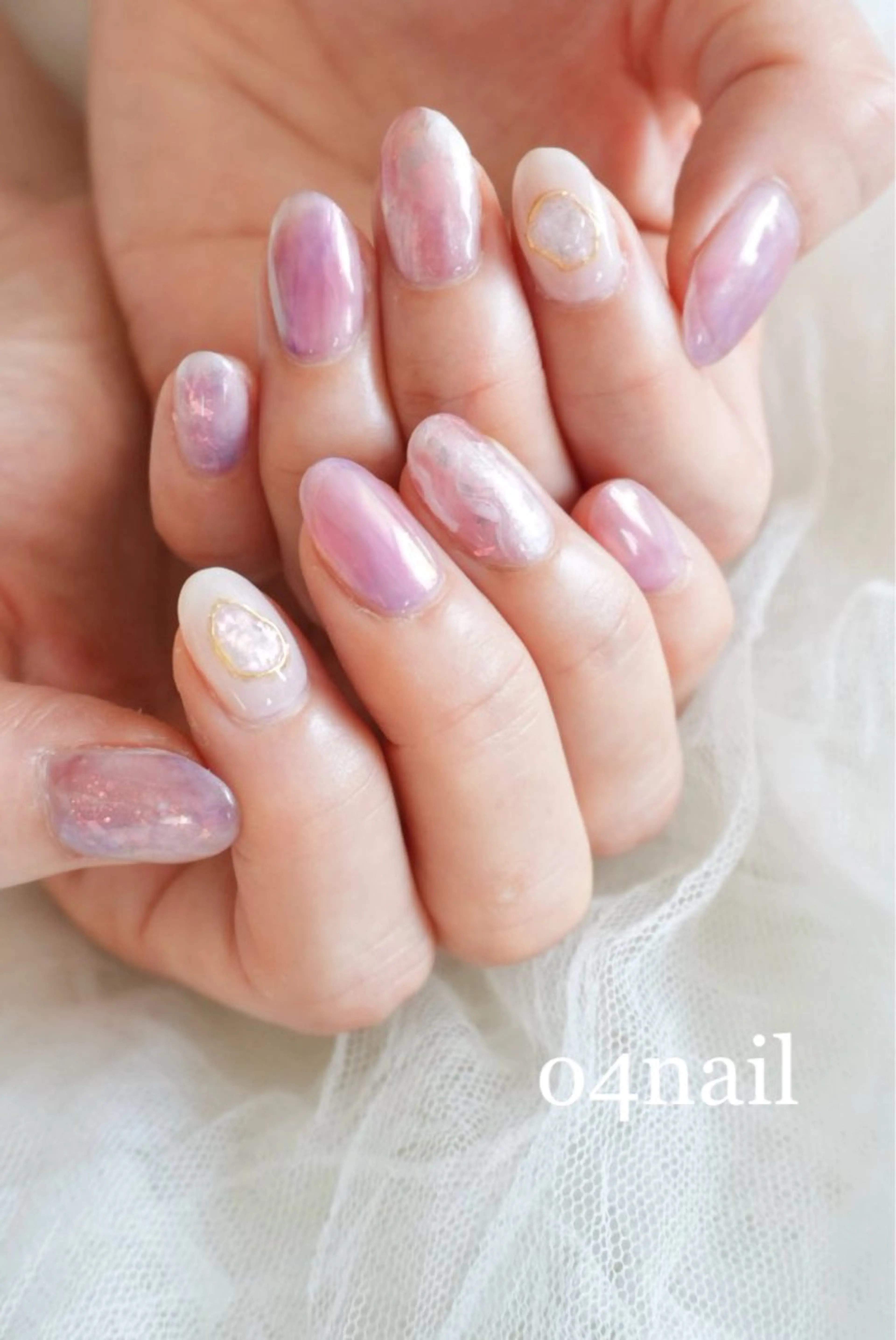 ネイル ハンドネイル my place+s所属・o4nail___ ARISAのネイルデザイン