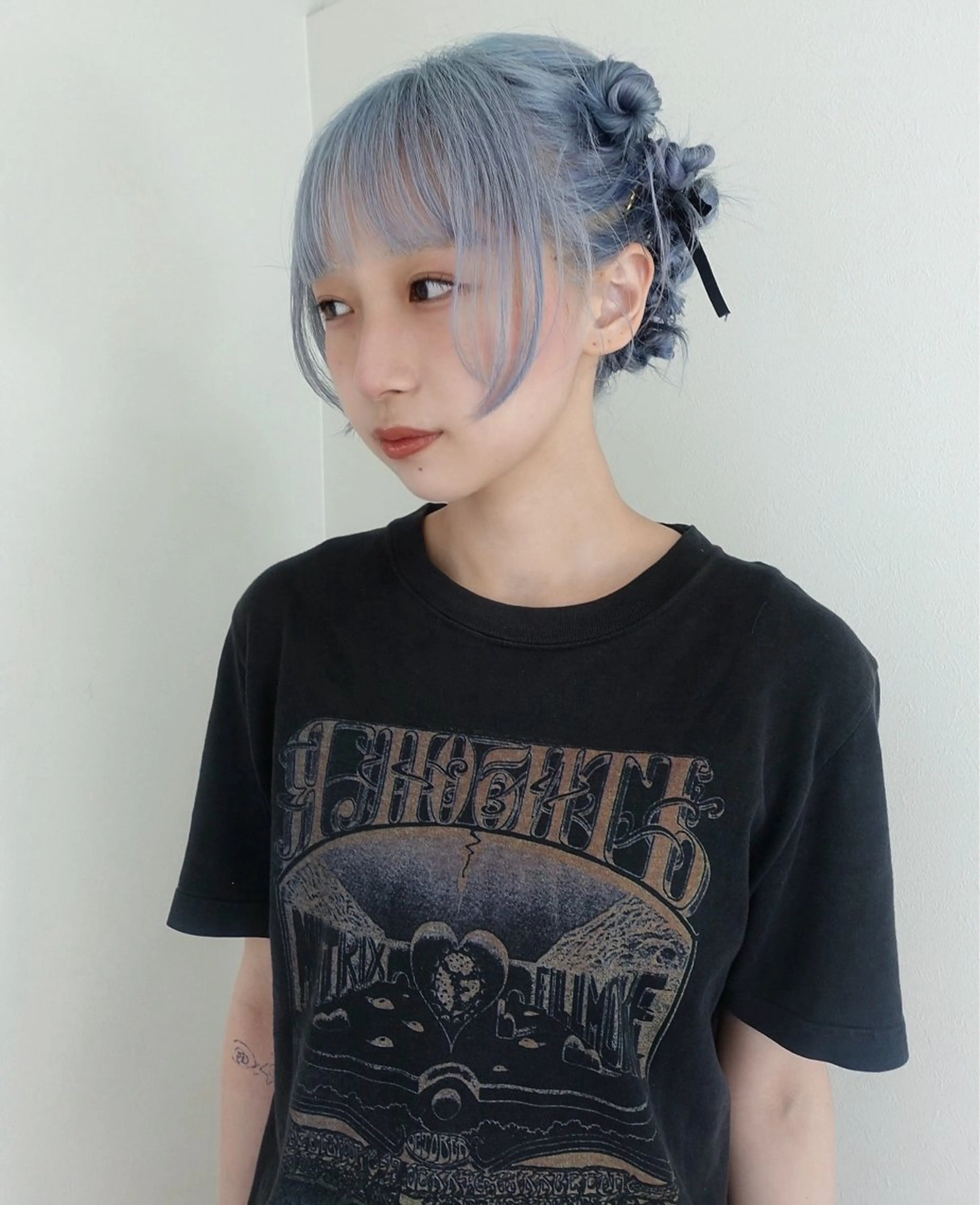 ロング カラー ヘアアレンジ ヘアセット 倉田 光希のヘアスタイル